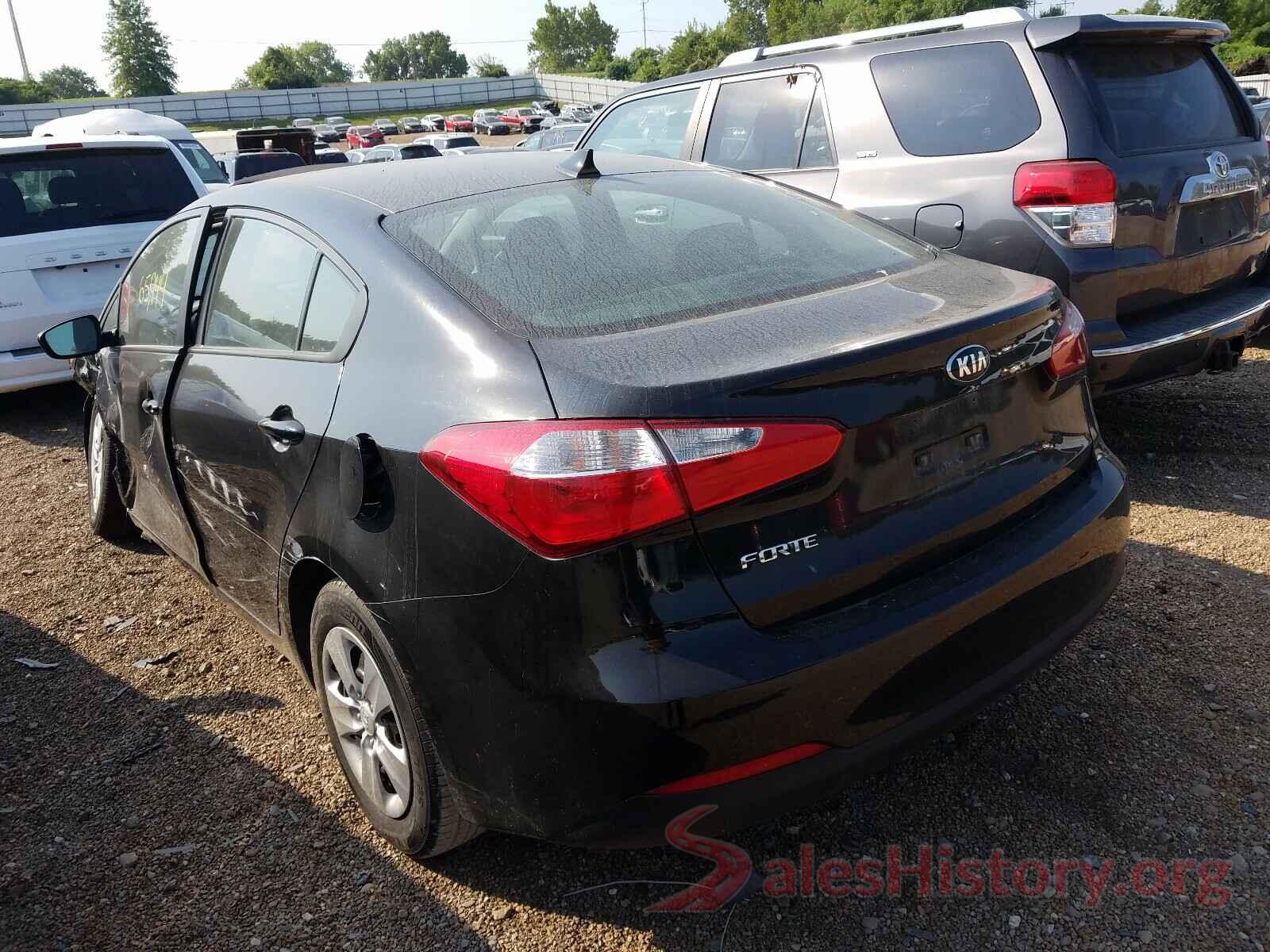 KNAFK4A68G5596631 2016 KIA FORTE