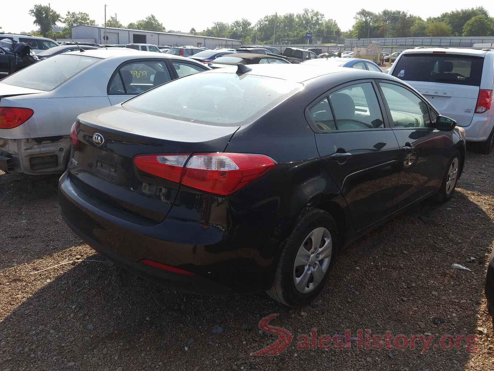 KNAFK4A68G5596631 2016 KIA FORTE