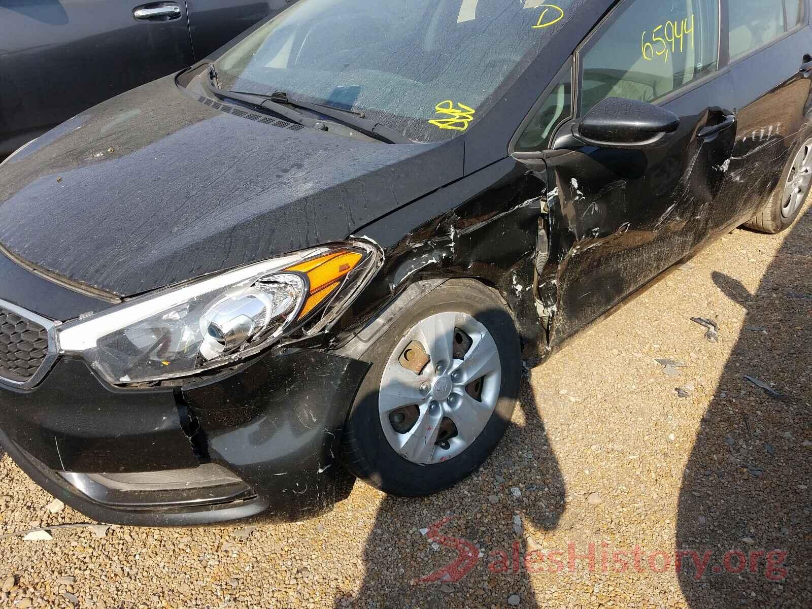 KNAFK4A68G5596631 2016 KIA FORTE