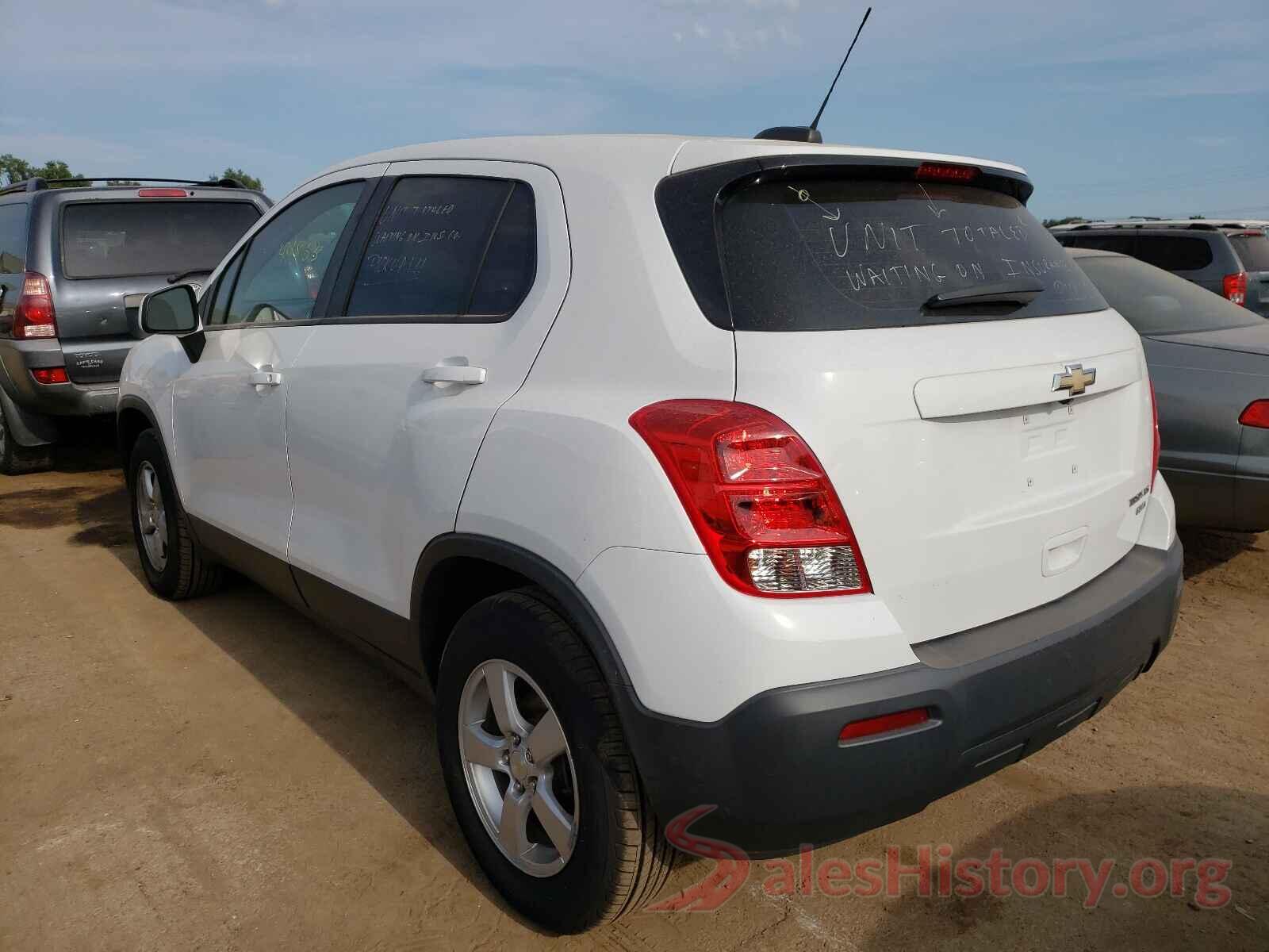 3GNCJNSB7GL236932 2016 CHEVROLET TRAX