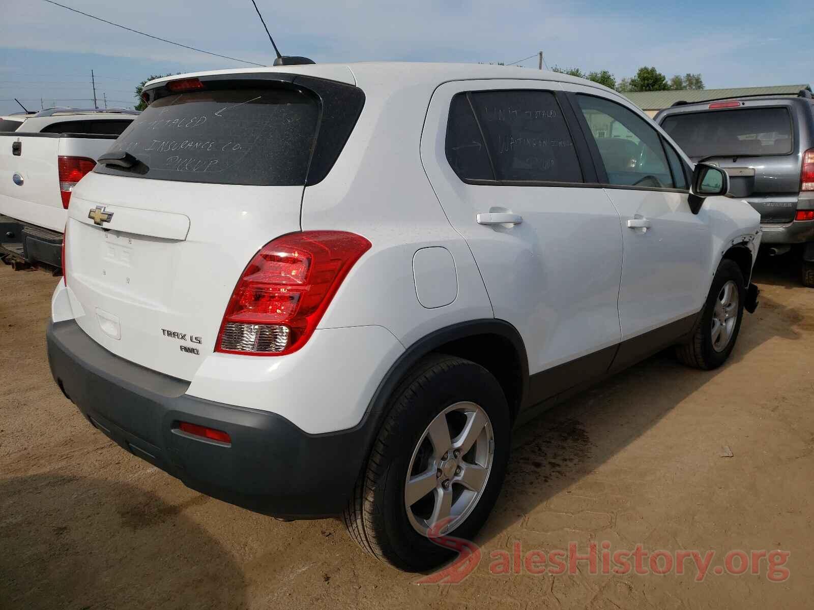 3GNCJNSB7GL236932 2016 CHEVROLET TRAX