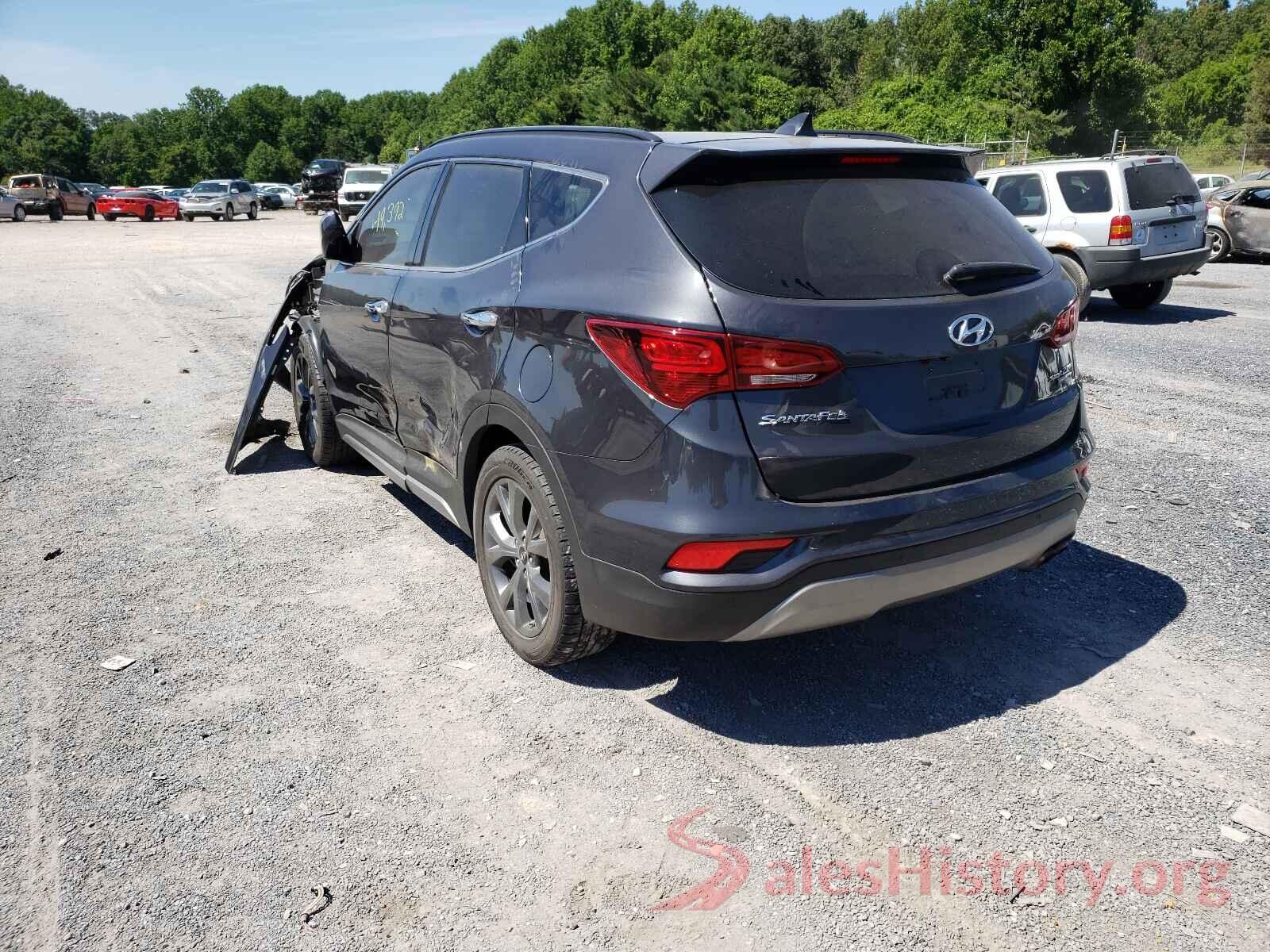 5XYZWDLA1HG483750 2017 HYUNDAI SANTA FE