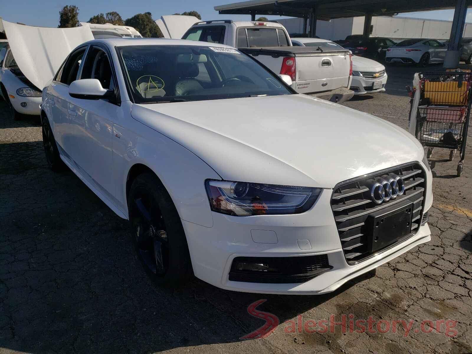 WAUAFAFL0GN010998 2016 AUDI A4