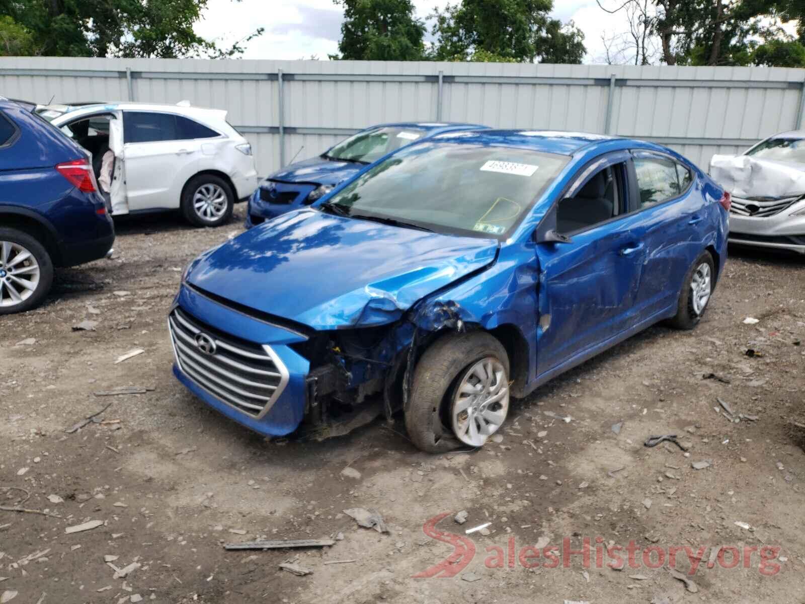 5NPD74LF4JH267537 2018 HYUNDAI ELANTRA