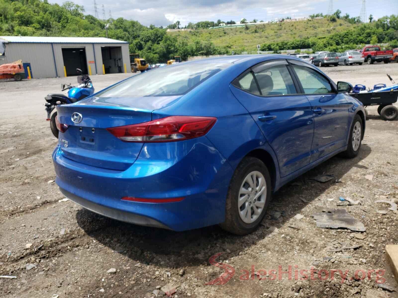 5NPD74LF4JH267537 2018 HYUNDAI ELANTRA