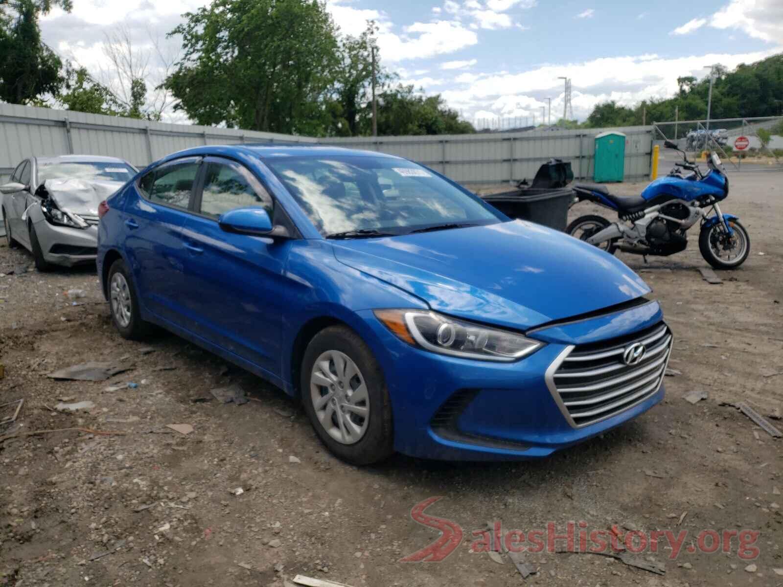 5NPD74LF4JH267537 2018 HYUNDAI ELANTRA