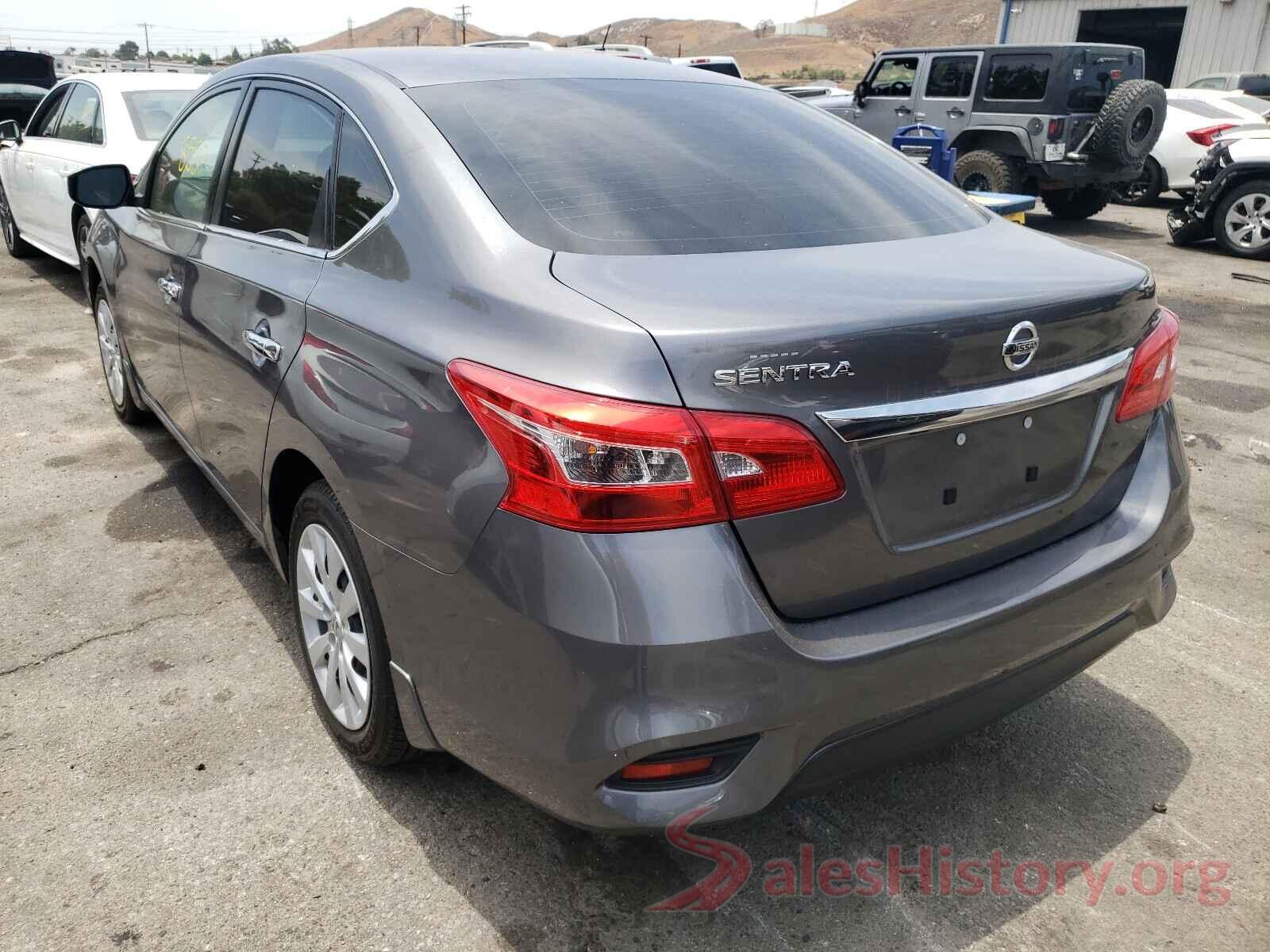 3N1AB7AP3KY259337 2019 NISSAN SENTRA