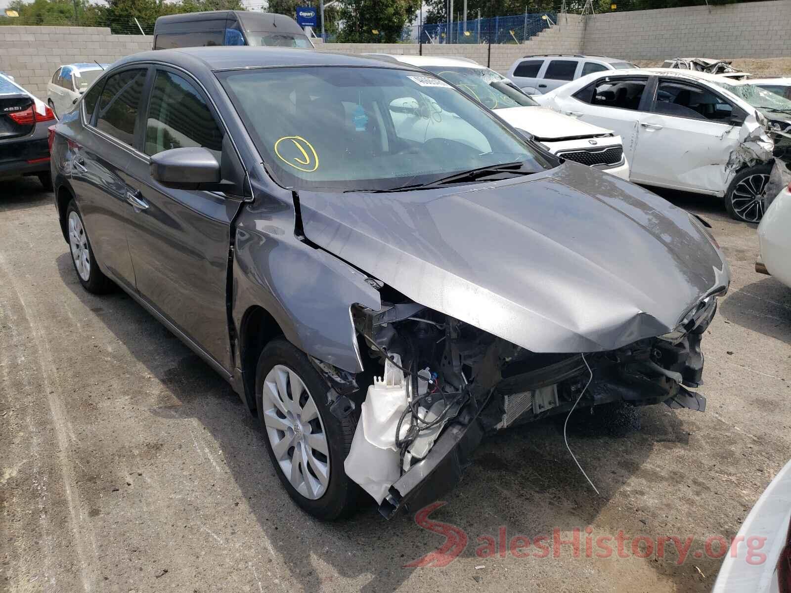 3N1AB7AP3KY259337 2019 NISSAN SENTRA