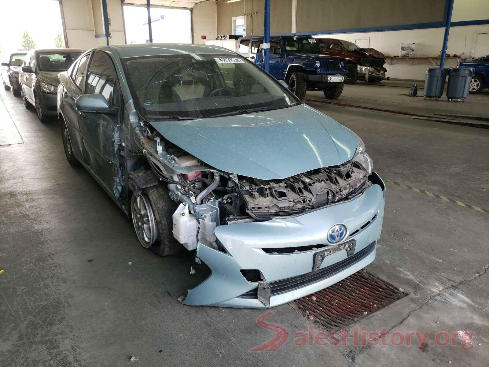 JTDKBRFUXH3027556 2017 TOYOTA PRIUS