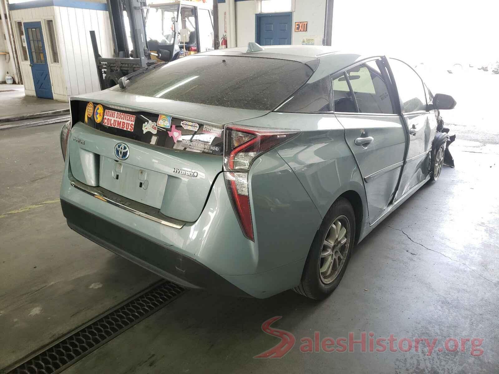 JTDKBRFUXH3027556 2017 TOYOTA PRIUS