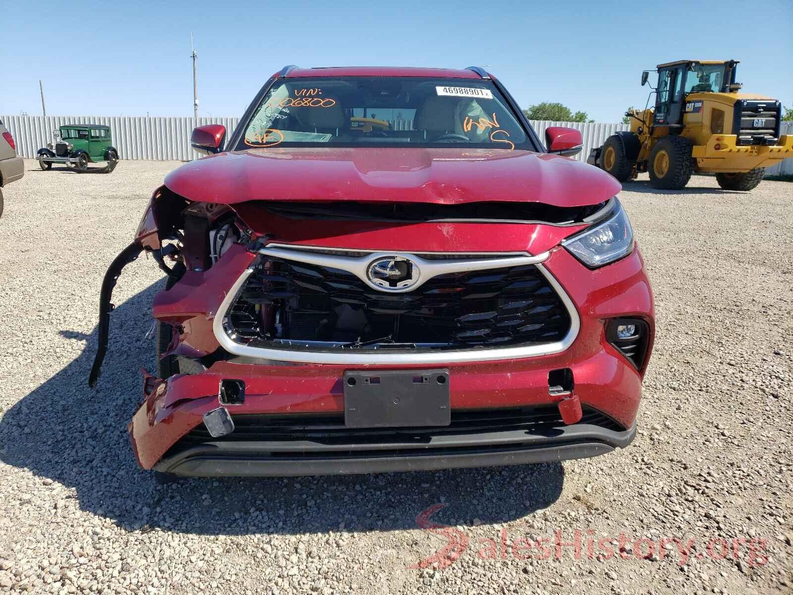 5TDHBRCHXLS006800 2020 TOYOTA HIGHLANDER