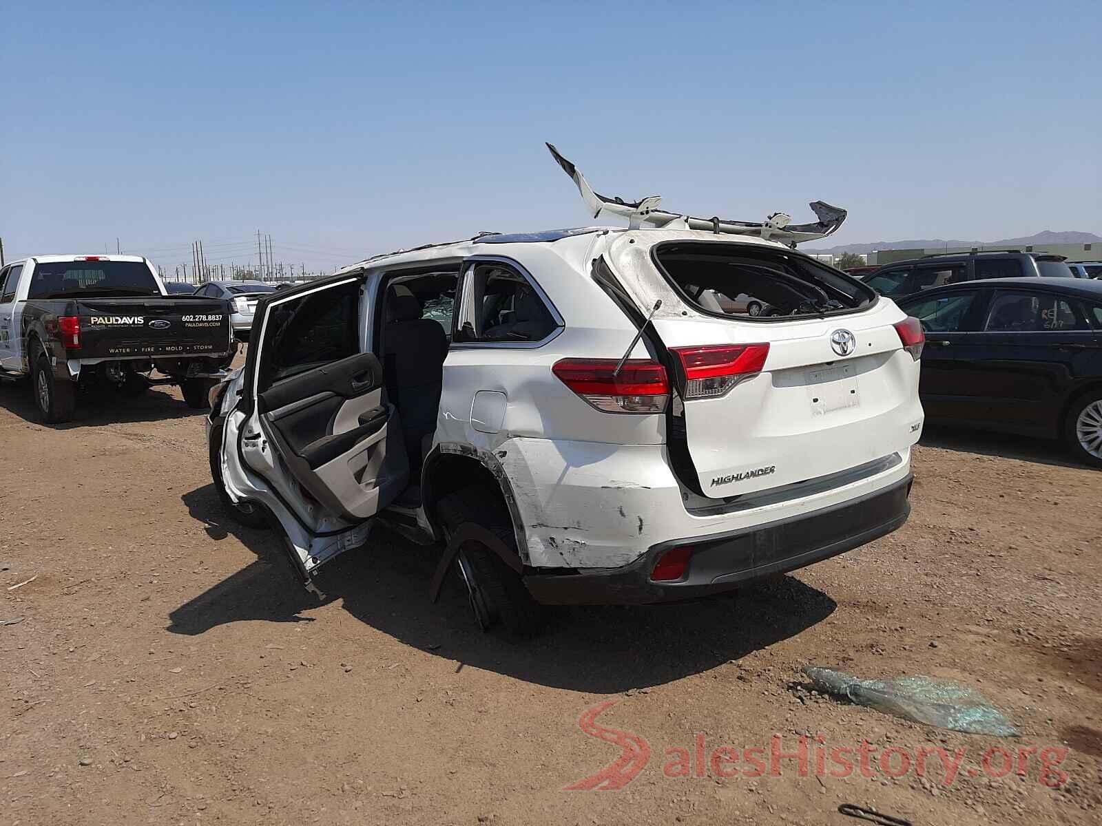 5TDKZRFH1JS540584 2018 TOYOTA HIGHLANDER