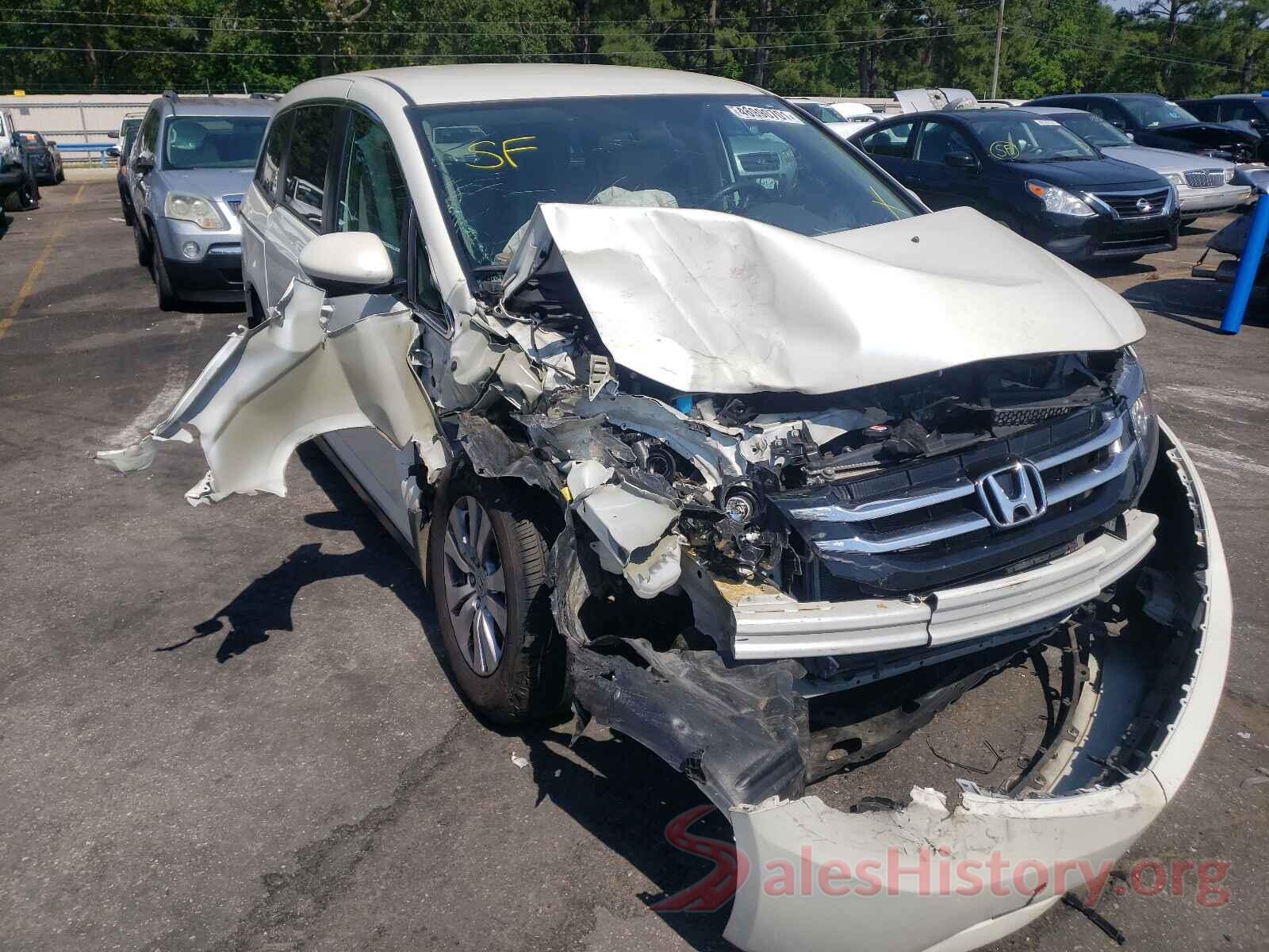 5FNRL5H34HB006181 2017 HONDA ODYSSEY