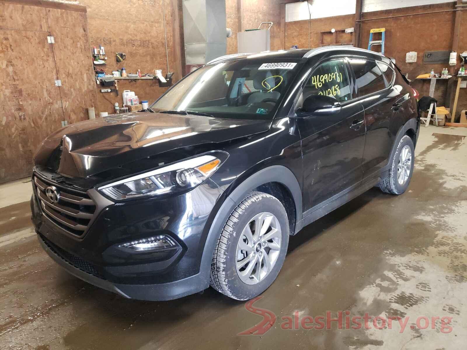 KM8J3CA2XGU163119 2016 HYUNDAI TUCSON