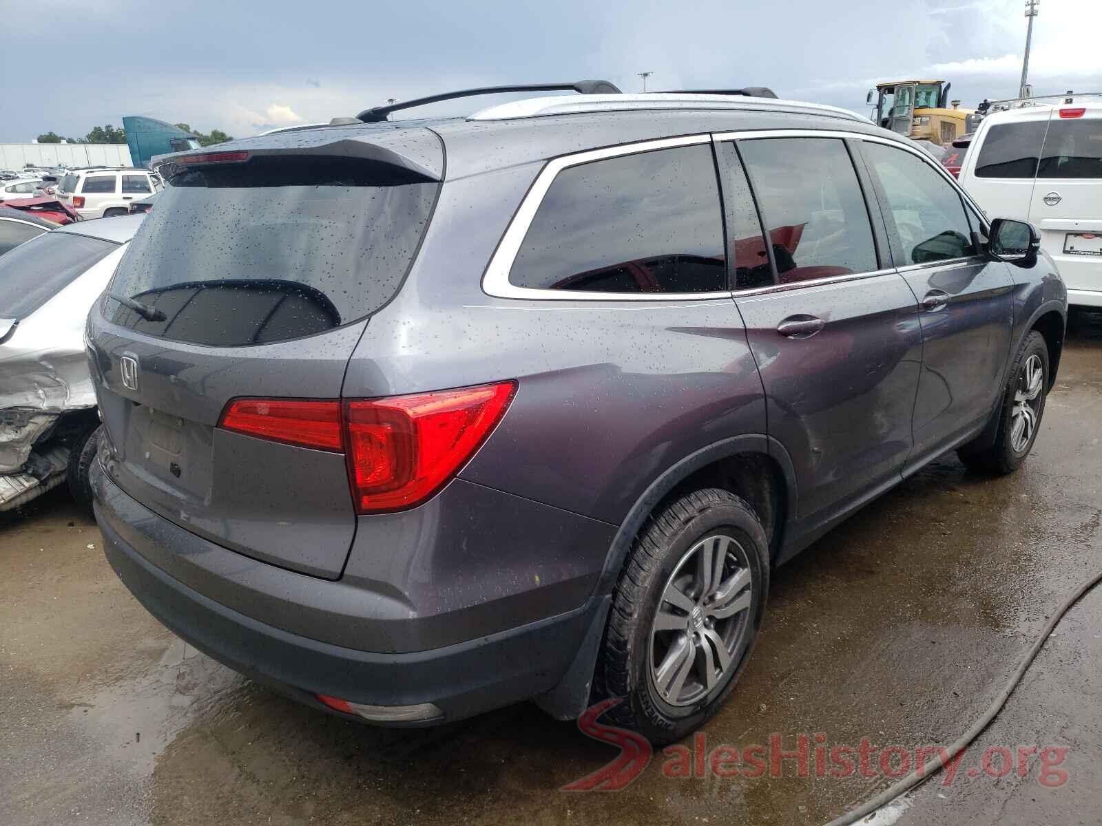 5FNYF5H5XGB058191 2016 HONDA PILOT