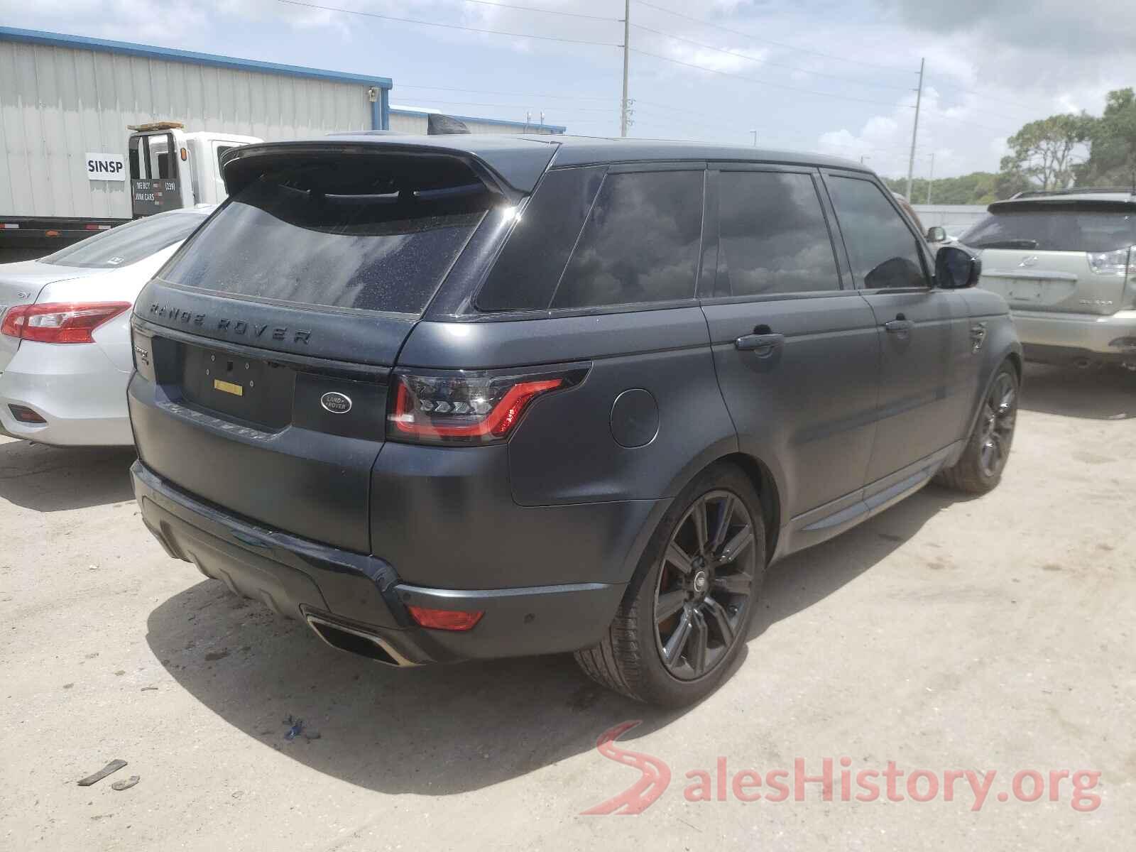 SALWS2RU8LA895556 2020 LAND ROVER RANGEROVER