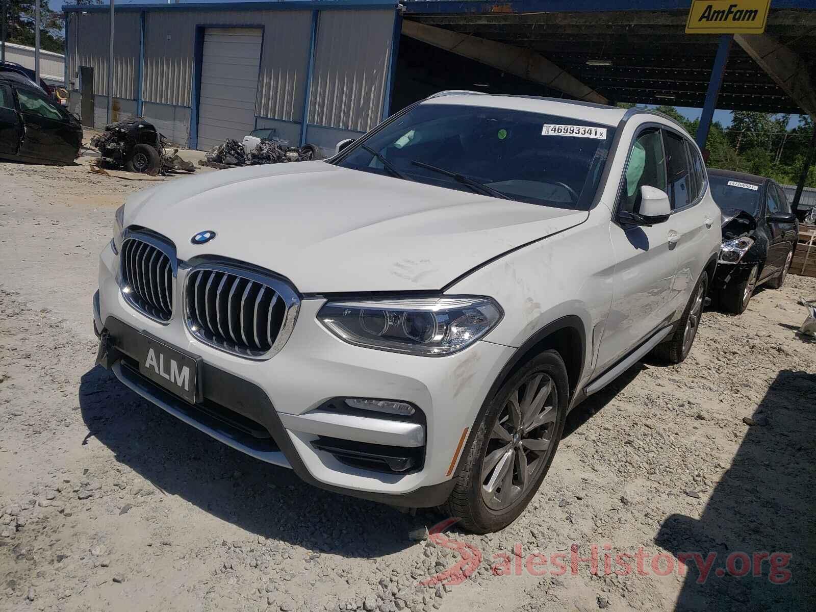 5UXTR9C58KLD96955 2019 BMW X3