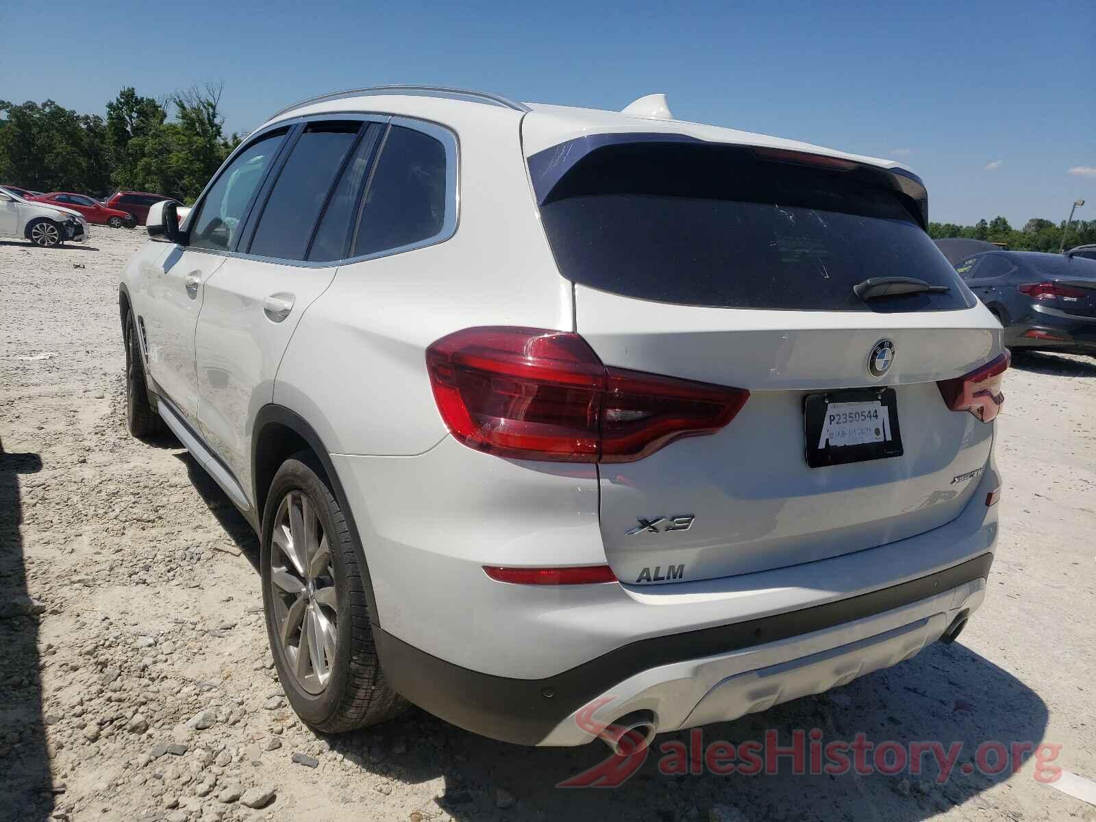 5UXTR9C58KLD96955 2019 BMW X3