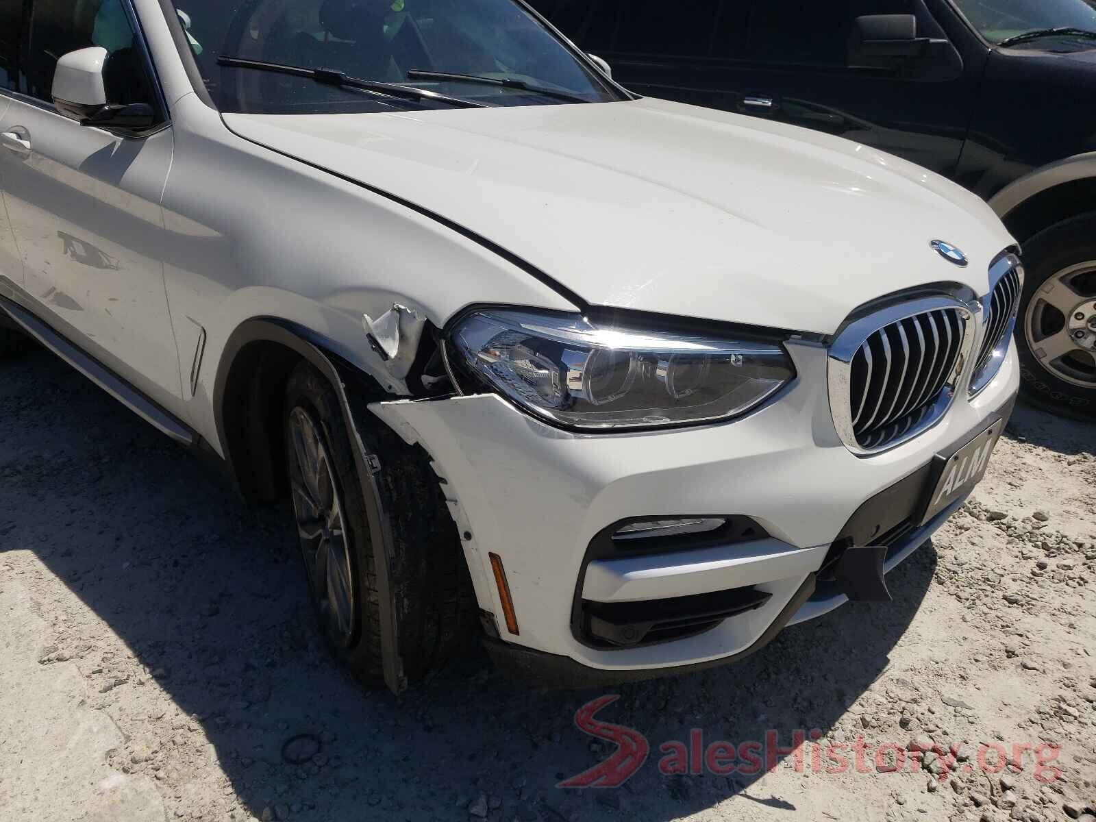 5UXTR9C58KLD96955 2019 BMW X3