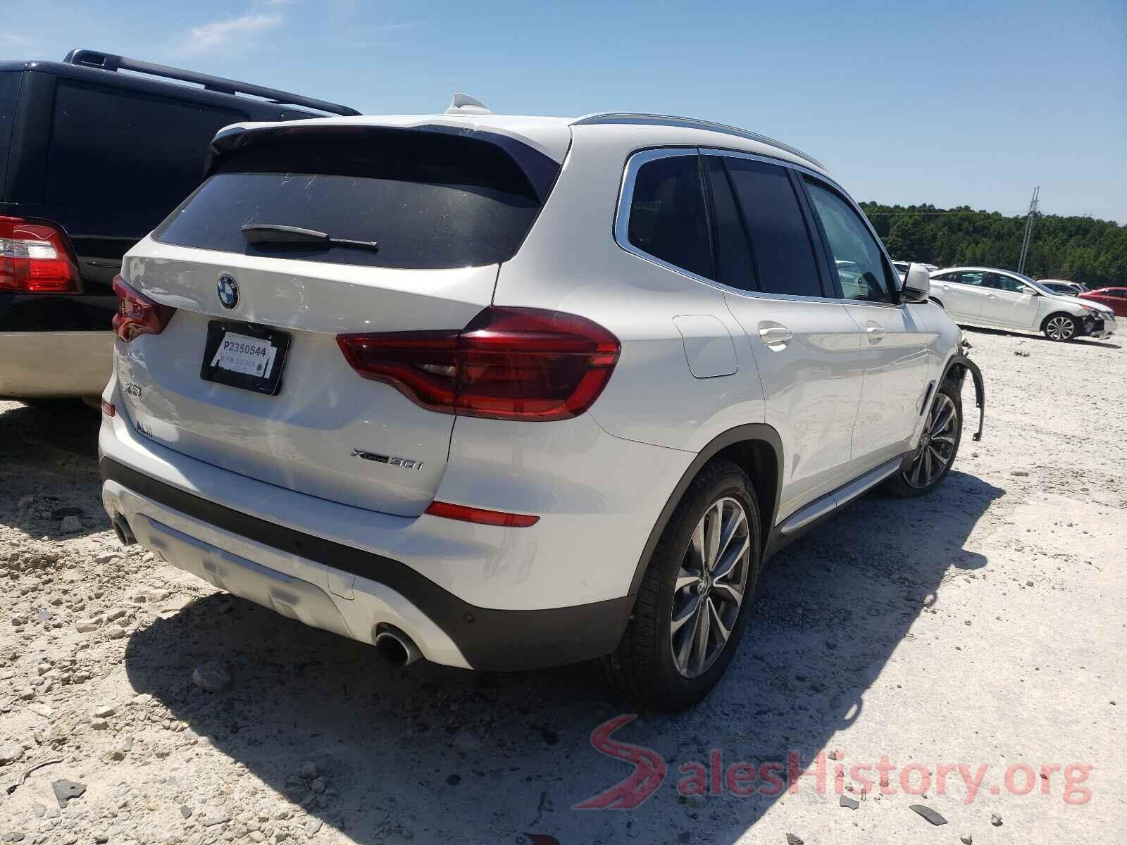 5UXTR9C58KLD96955 2019 BMW X3