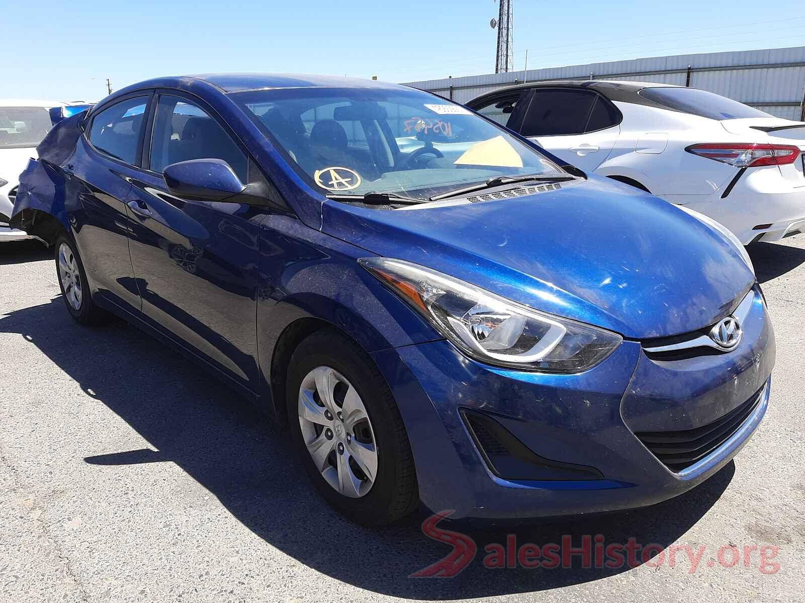 5NPDH4AE5GH690854 2016 HYUNDAI ELANTRA