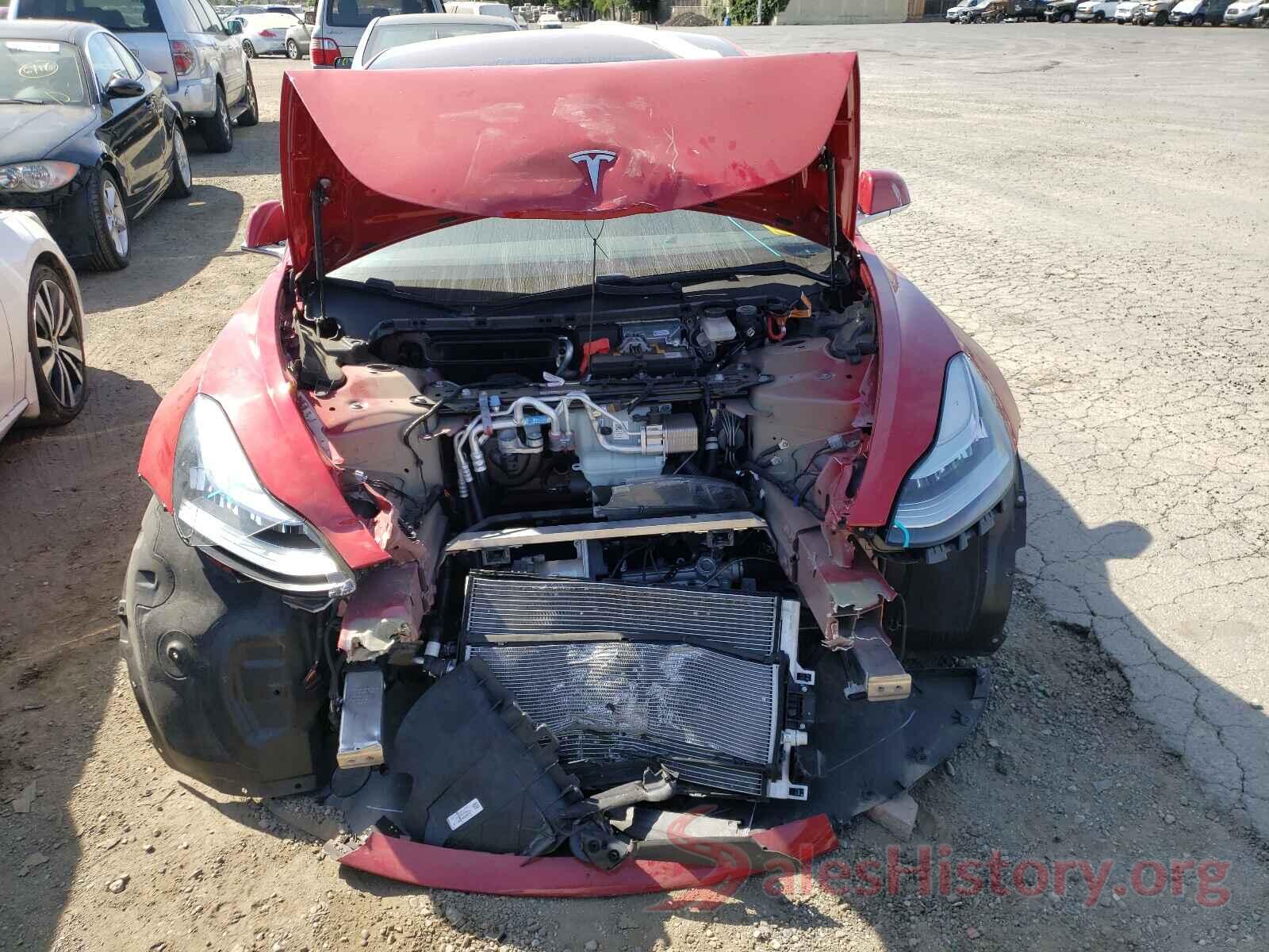 5YJ3E1EAXJF037596 2018 TESLA MODEL 3