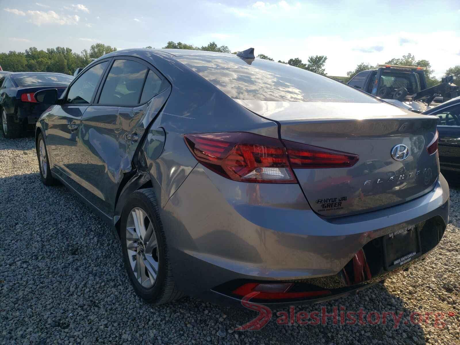 KMHD84LFXKU816884 2019 HYUNDAI ELANTRA