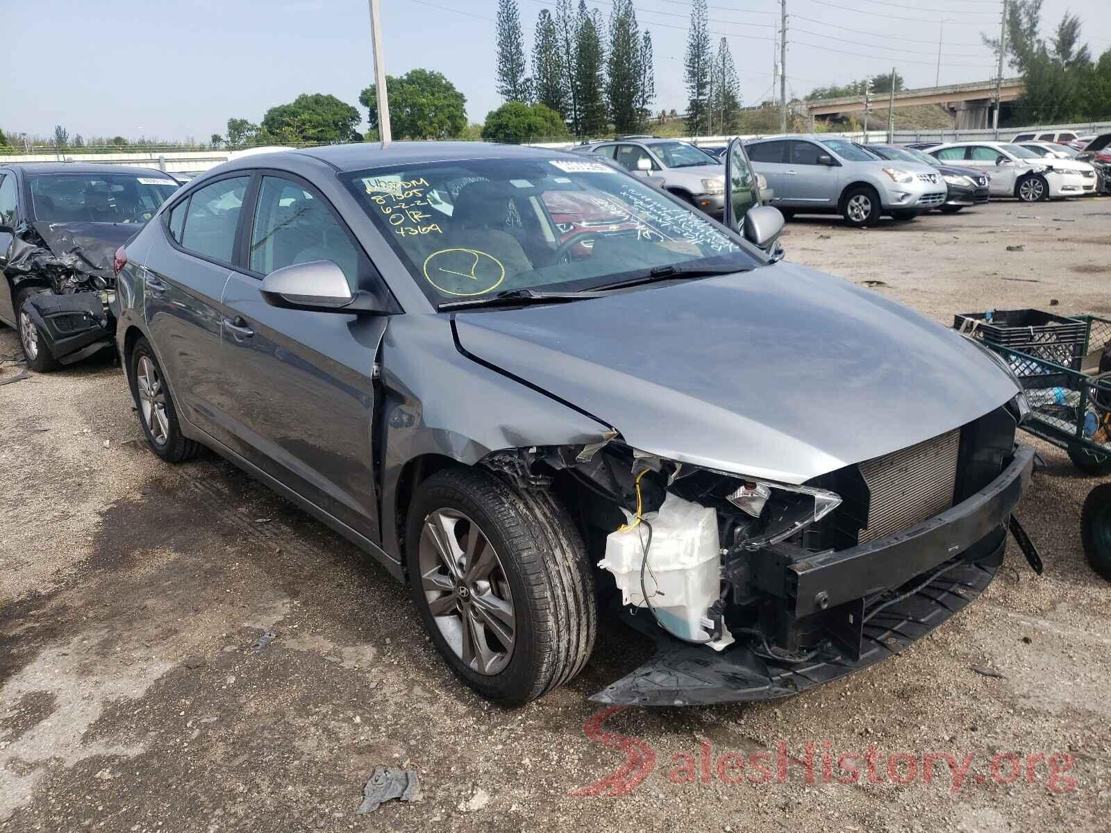 KMHD84LF1HU064369 2017 HYUNDAI ELANTRA