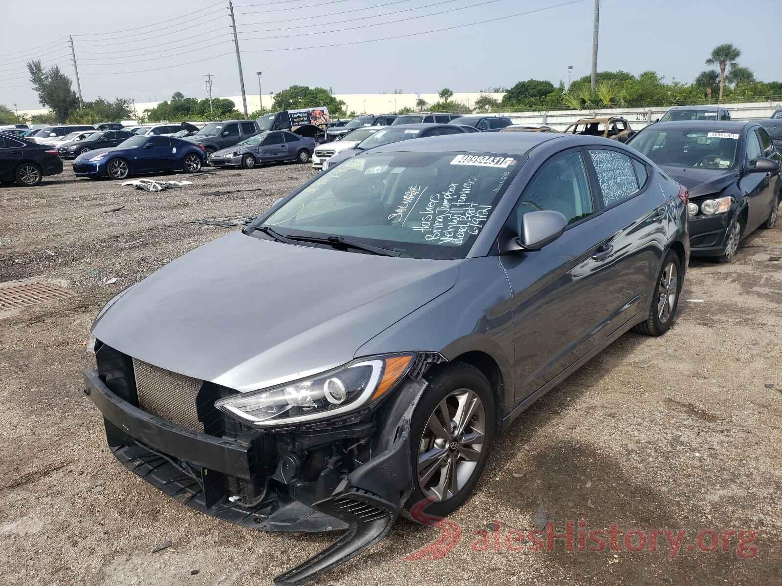 KMHD84LF1HU064369 2017 HYUNDAI ELANTRA