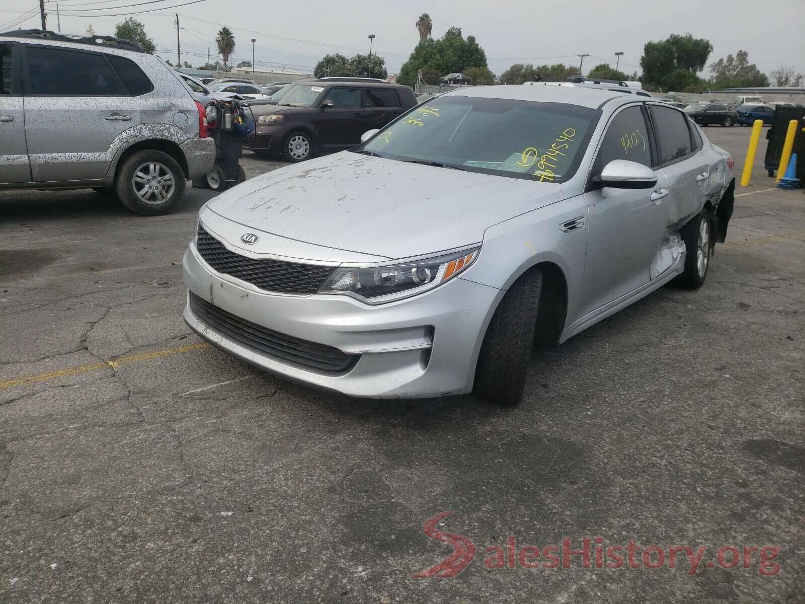 5XXGT4L39GG056109 2016 KIA OPTIMA