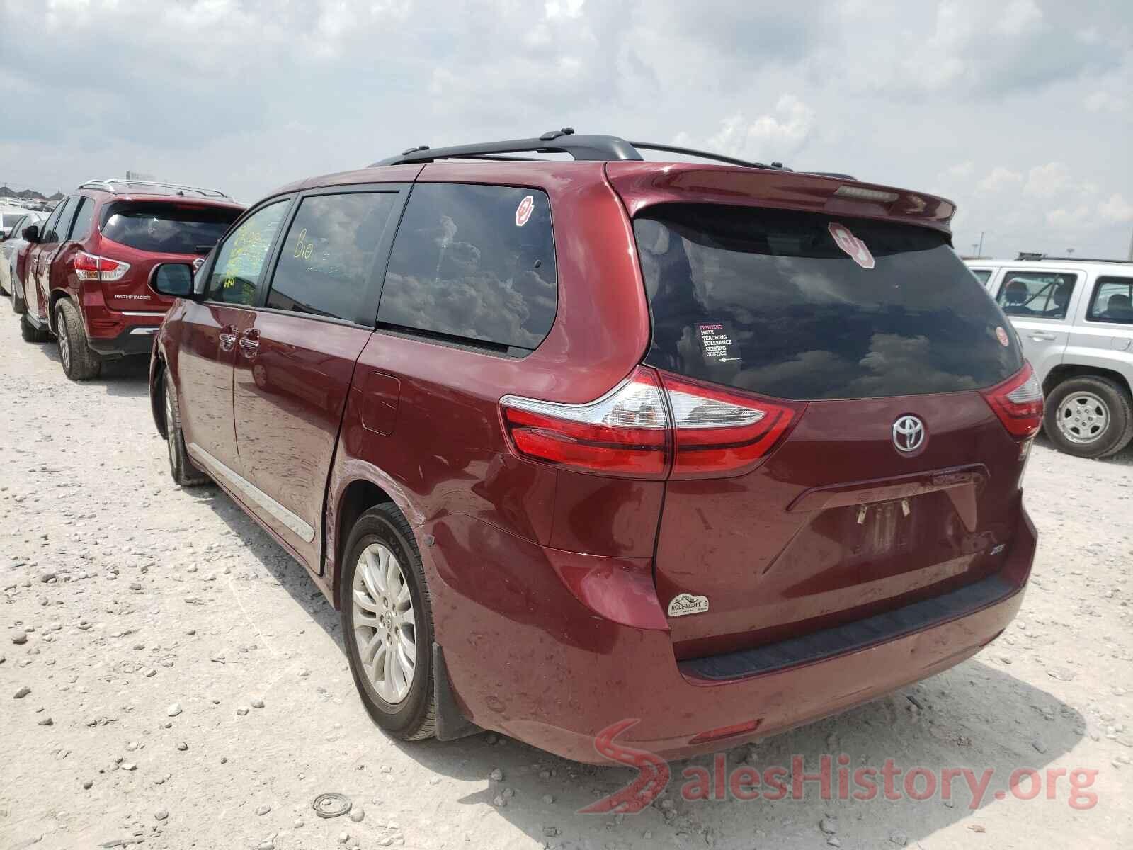 5TDYZ3DC8HS897026 2017 TOYOTA SIENNA