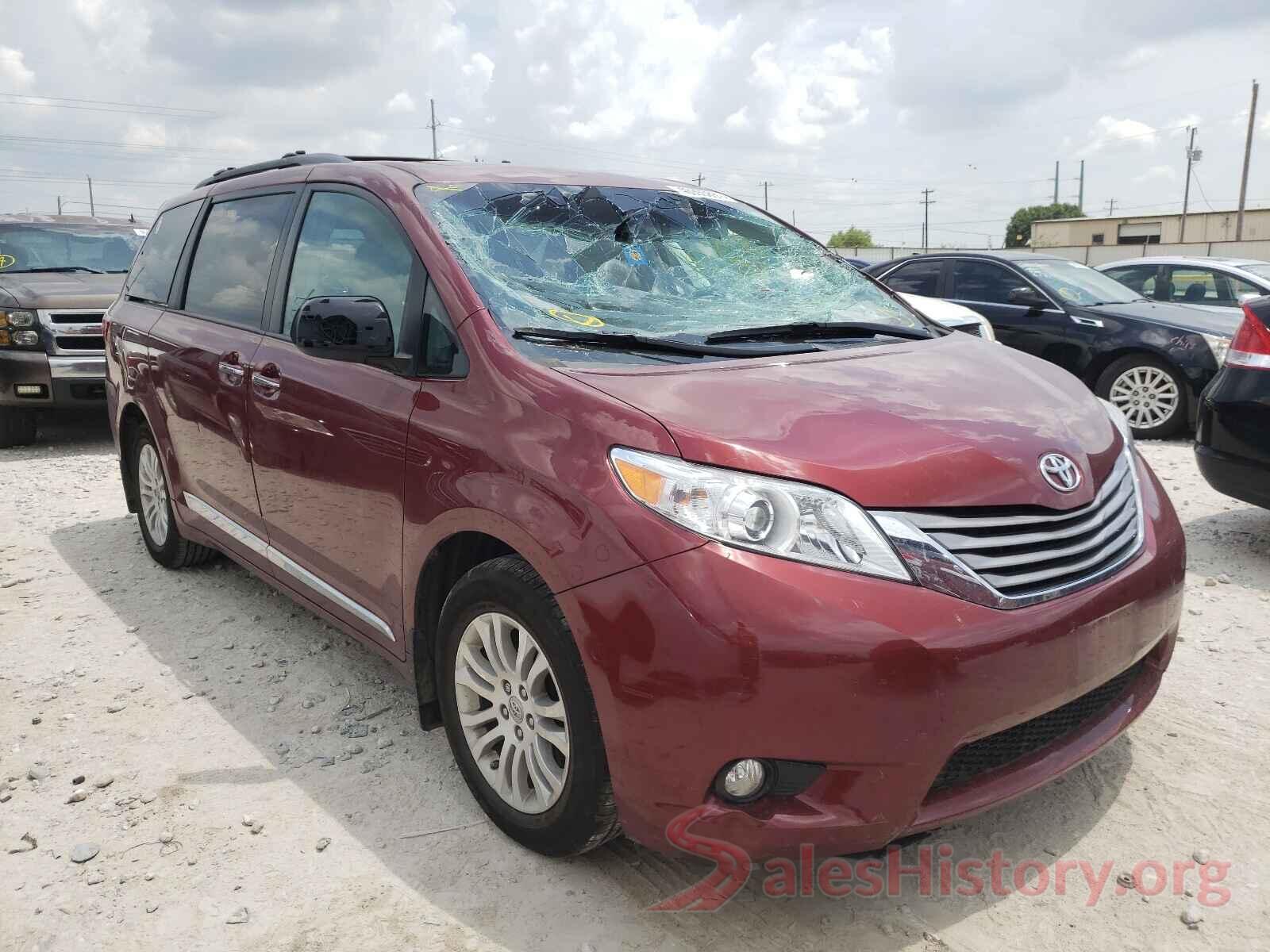 5TDYZ3DC8HS897026 2017 TOYOTA SIENNA