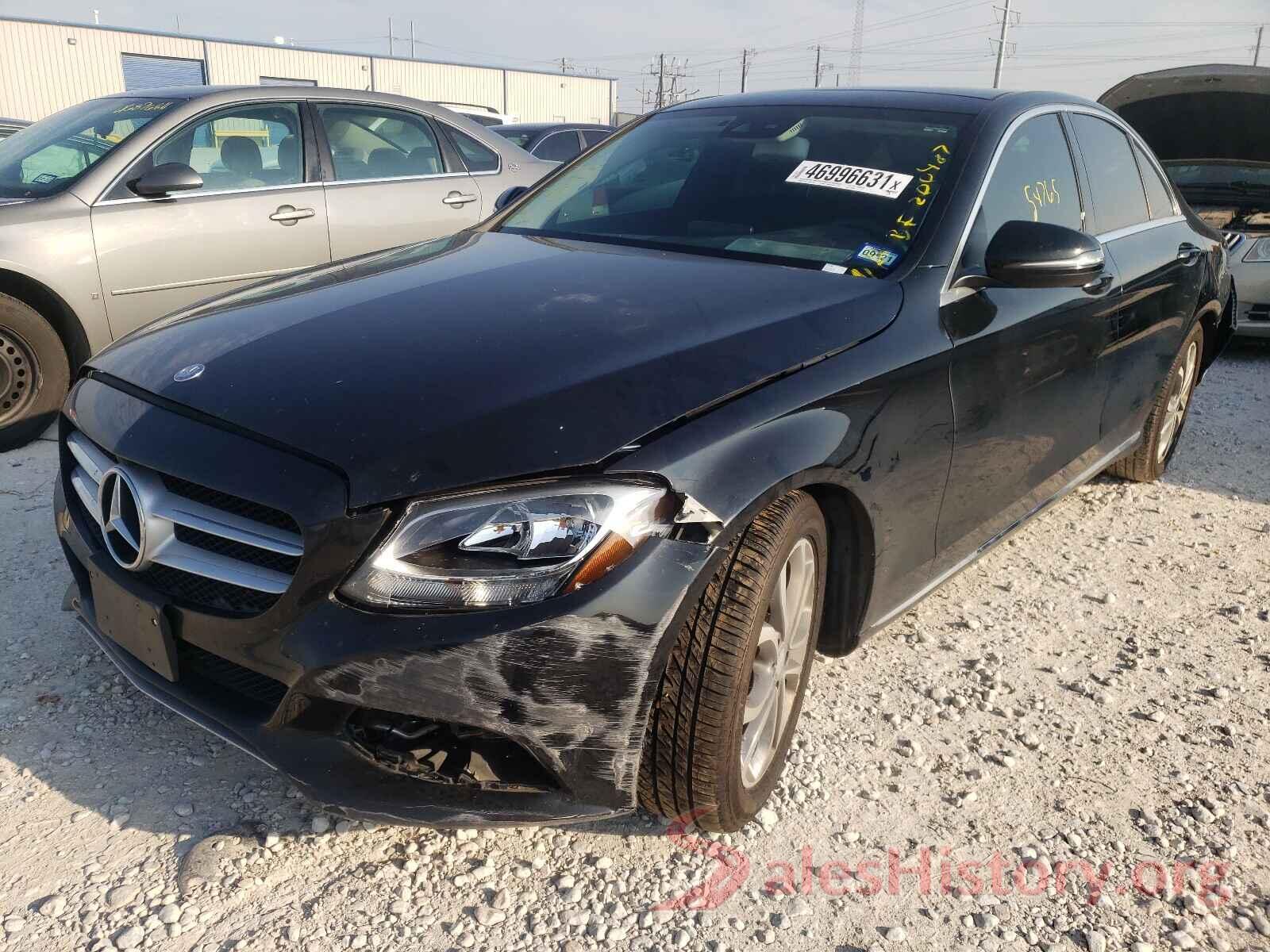 55SWF4JB6HU200487 2017 MERCEDES-BENZ C CLASS