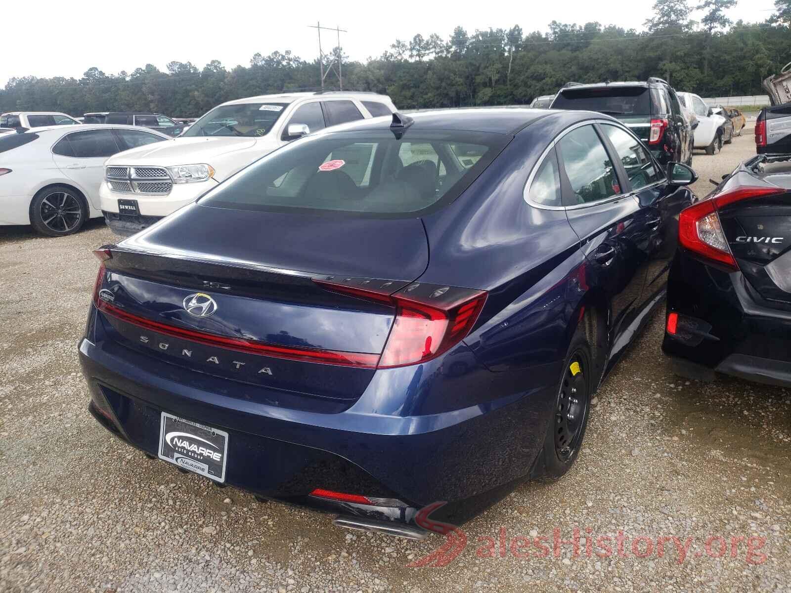 5NPEL4JA4MH091620 2021 HYUNDAI SONATA