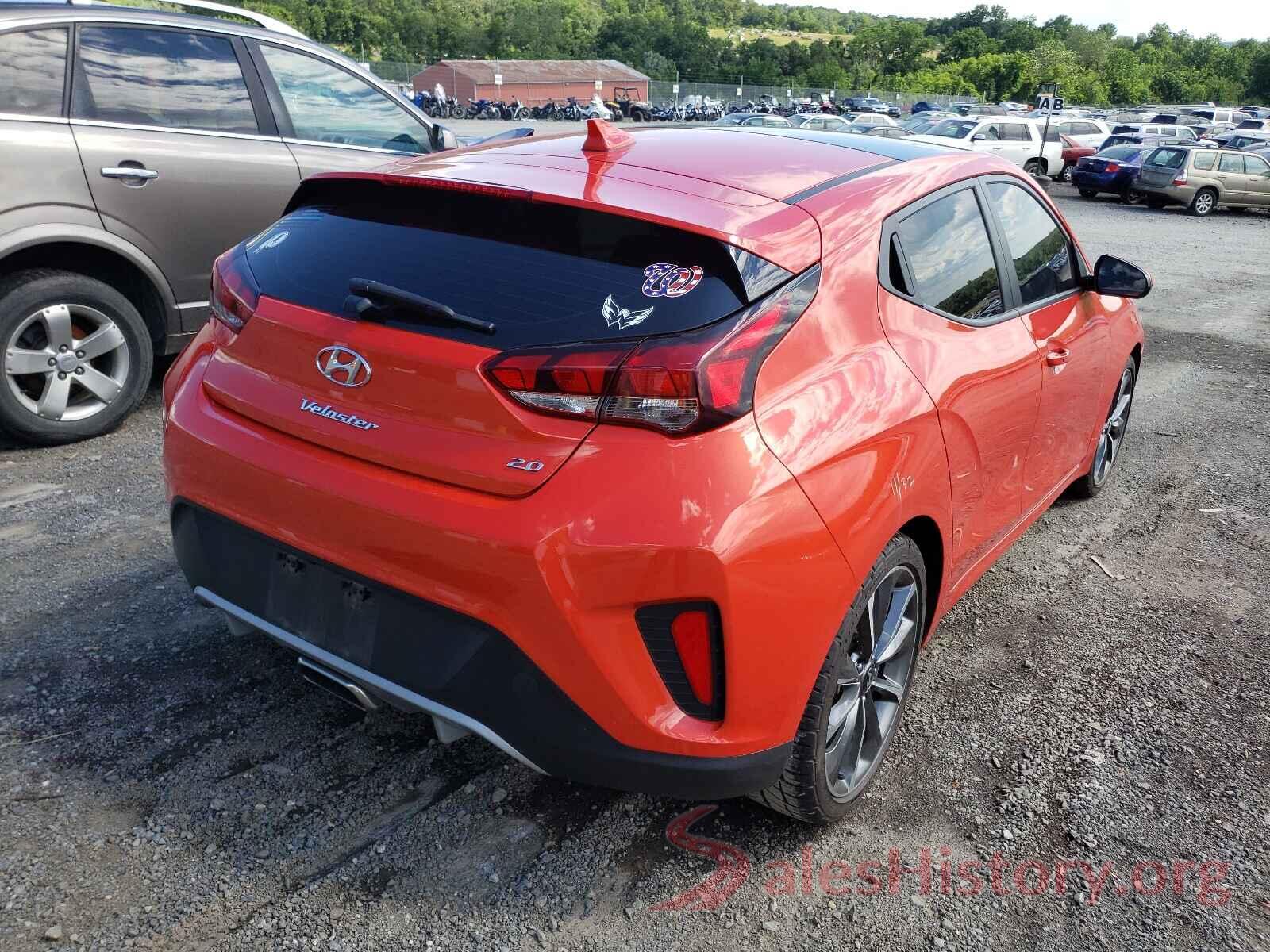 KMHTG6AF0KU003583 2019 HYUNDAI VELOSTER