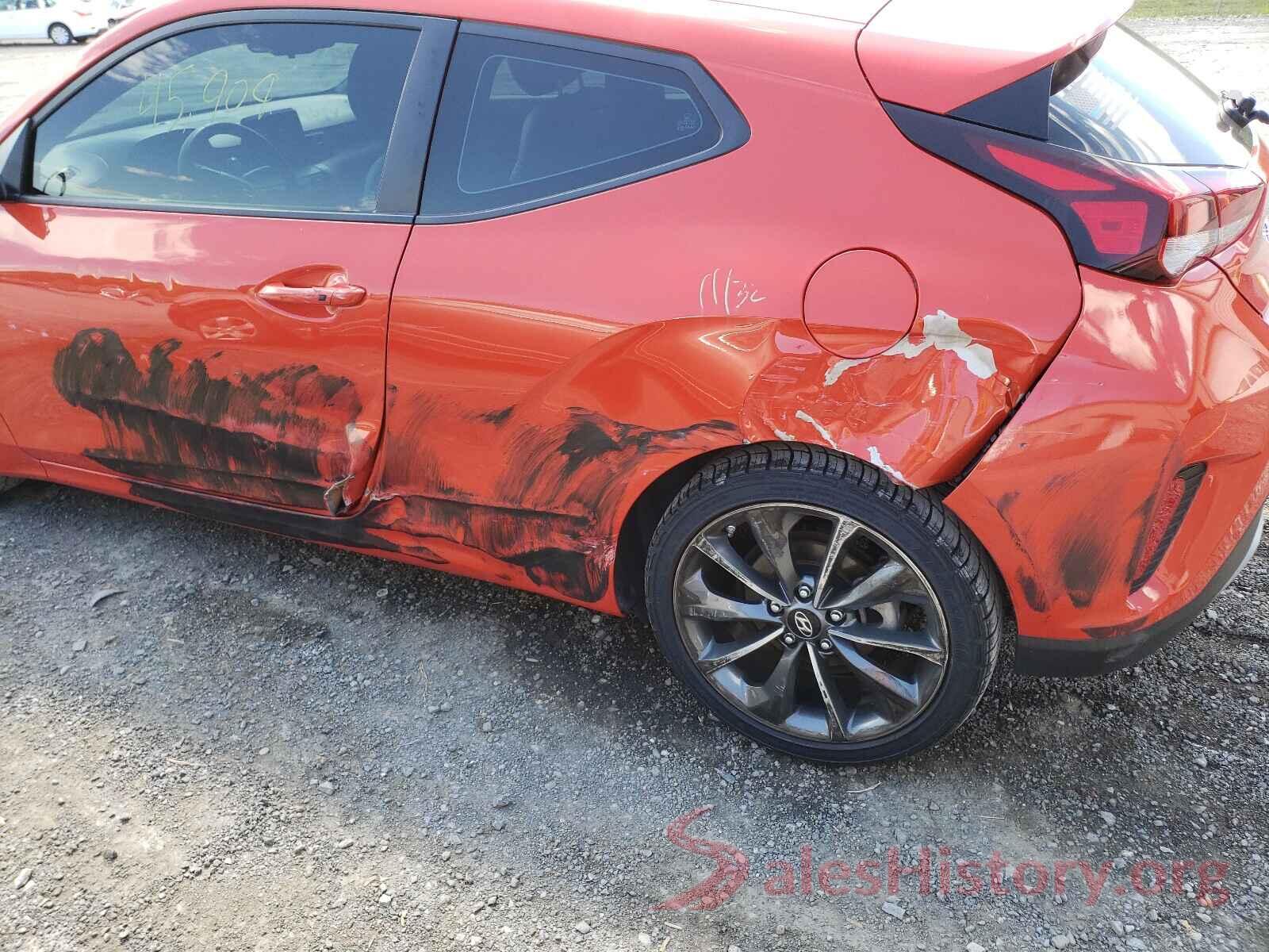 KMHTG6AF0KU003583 2019 HYUNDAI VELOSTER