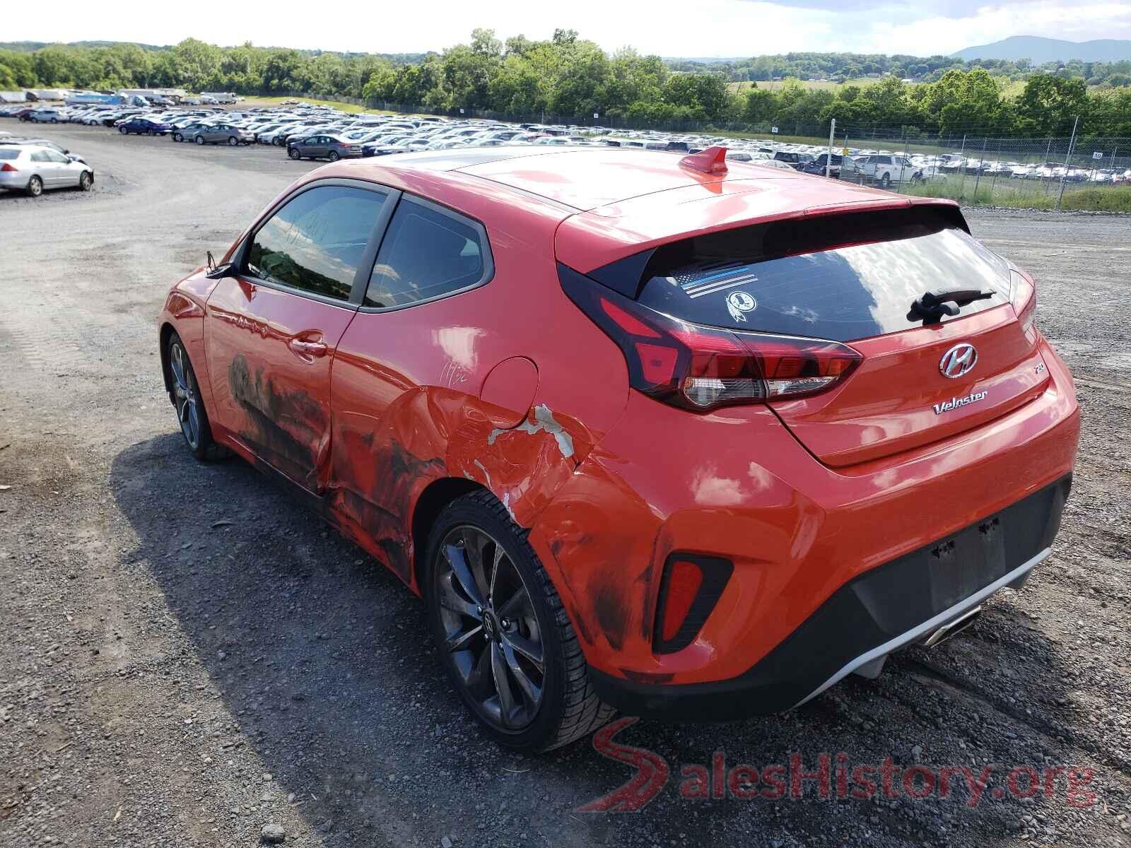 KMHTG6AF0KU003583 2019 HYUNDAI VELOSTER