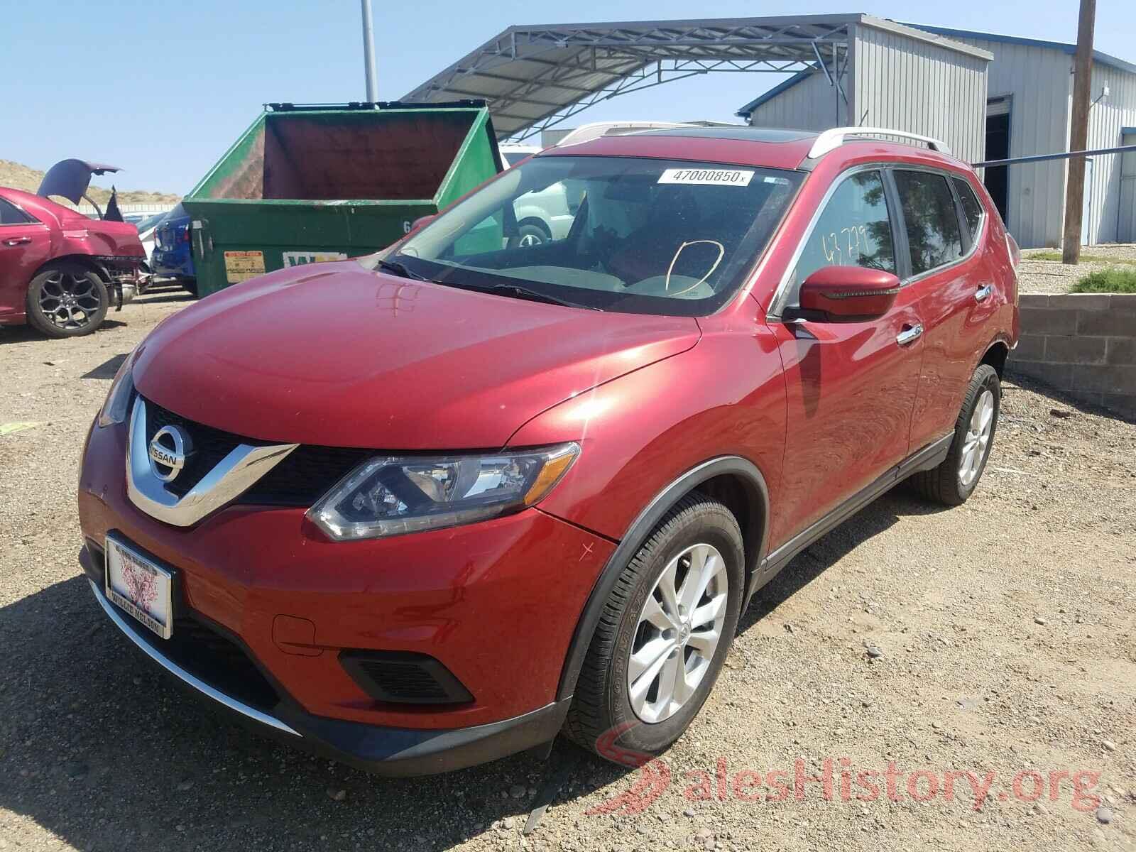 KNMAT2MT6GP708847 2016 NISSAN ROGUE