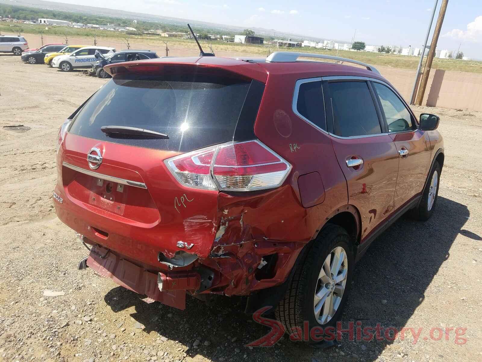 KNMAT2MT6GP708847 2016 NISSAN ROGUE