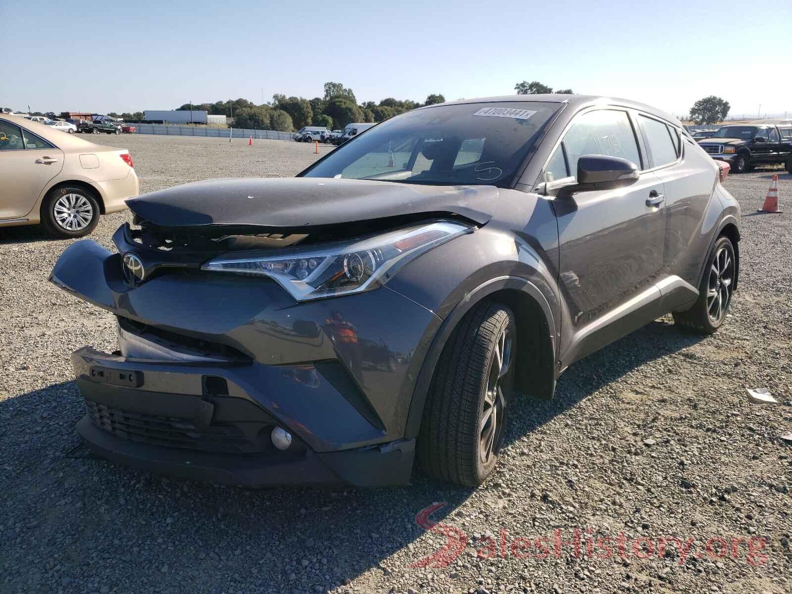 NMTKHMBX5JR046584 2018 TOYOTA C-HR