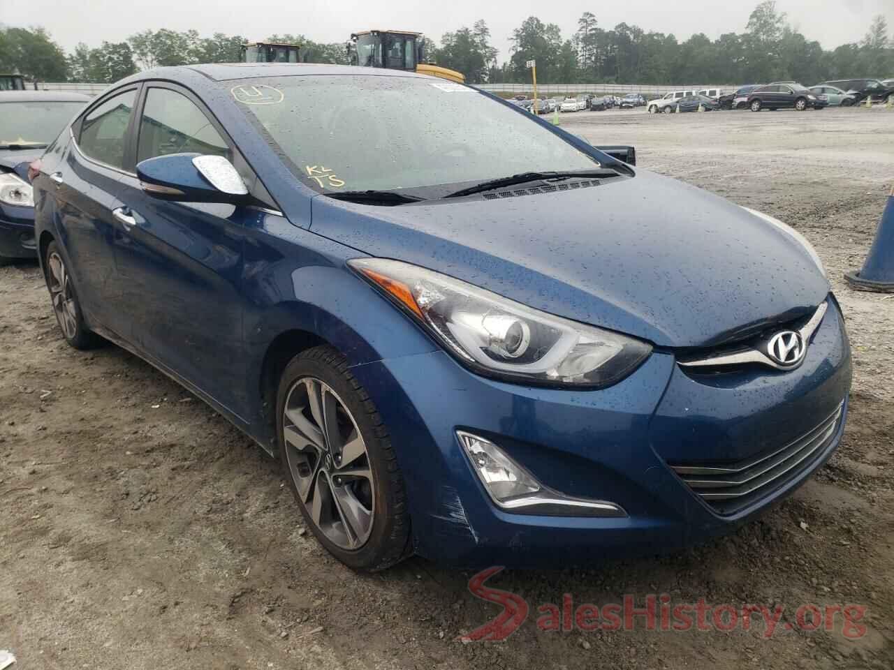 KMHDH4AE9GU619500 2016 HYUNDAI ELANTRA