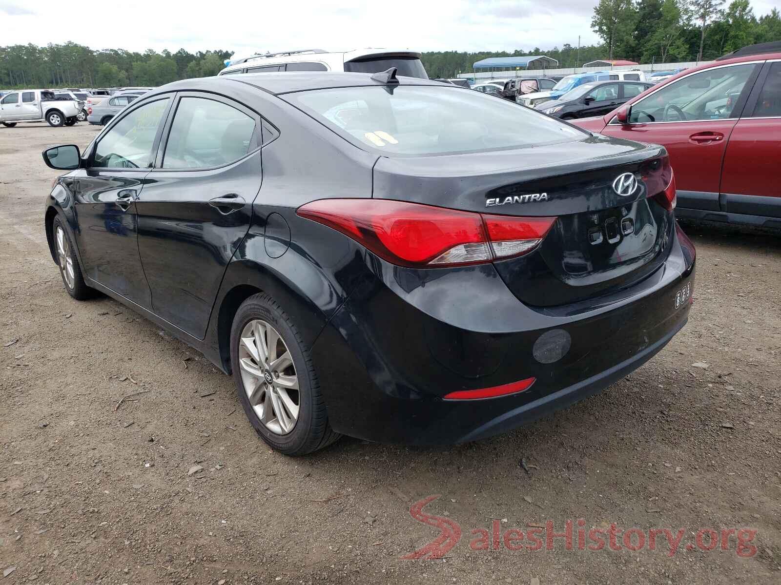 KMHDH4AE3GU618732 2016 HYUNDAI ELANTRA