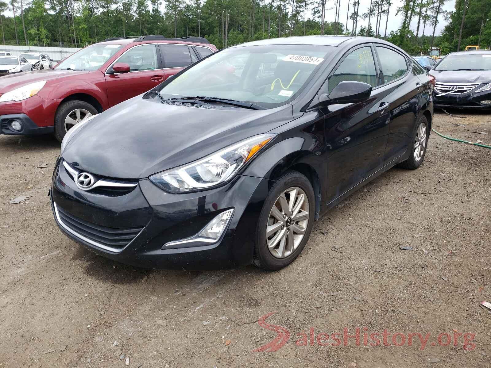 KMHDH4AE3GU618732 2016 HYUNDAI ELANTRA