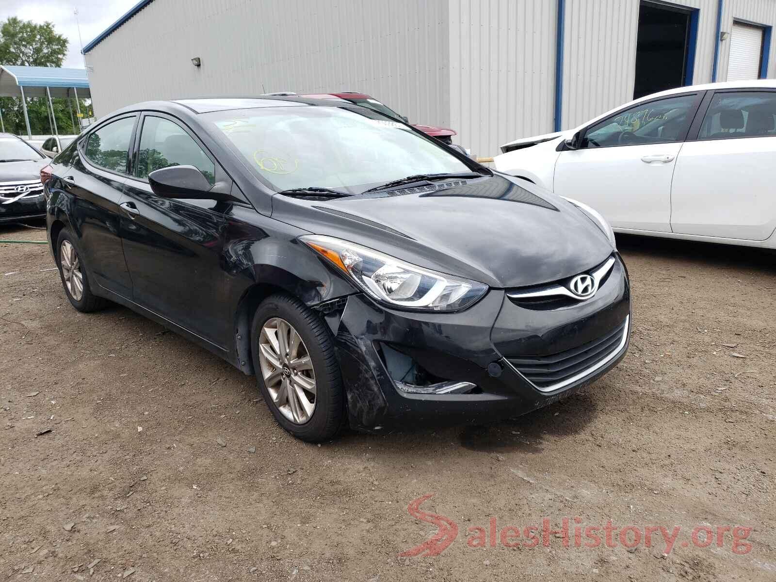 KMHDH4AE3GU618732 2016 HYUNDAI ELANTRA