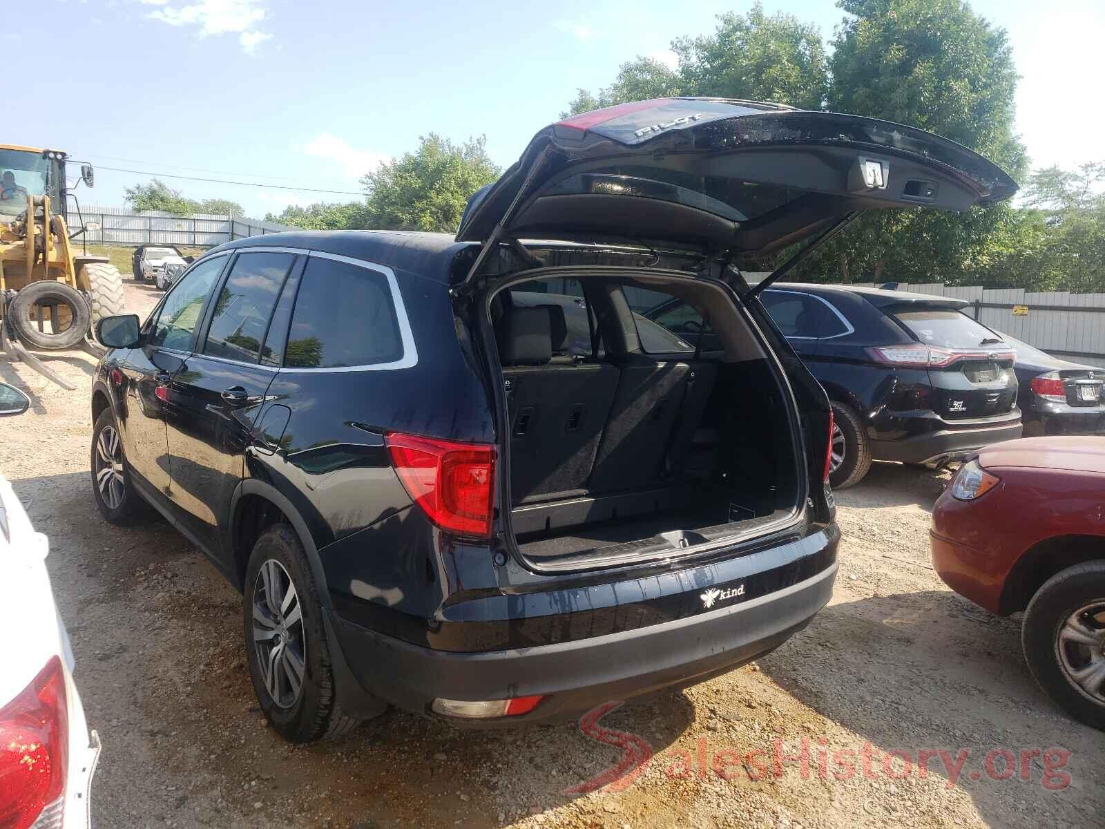 5FNYF6H56HB004670 2017 HONDA PILOT