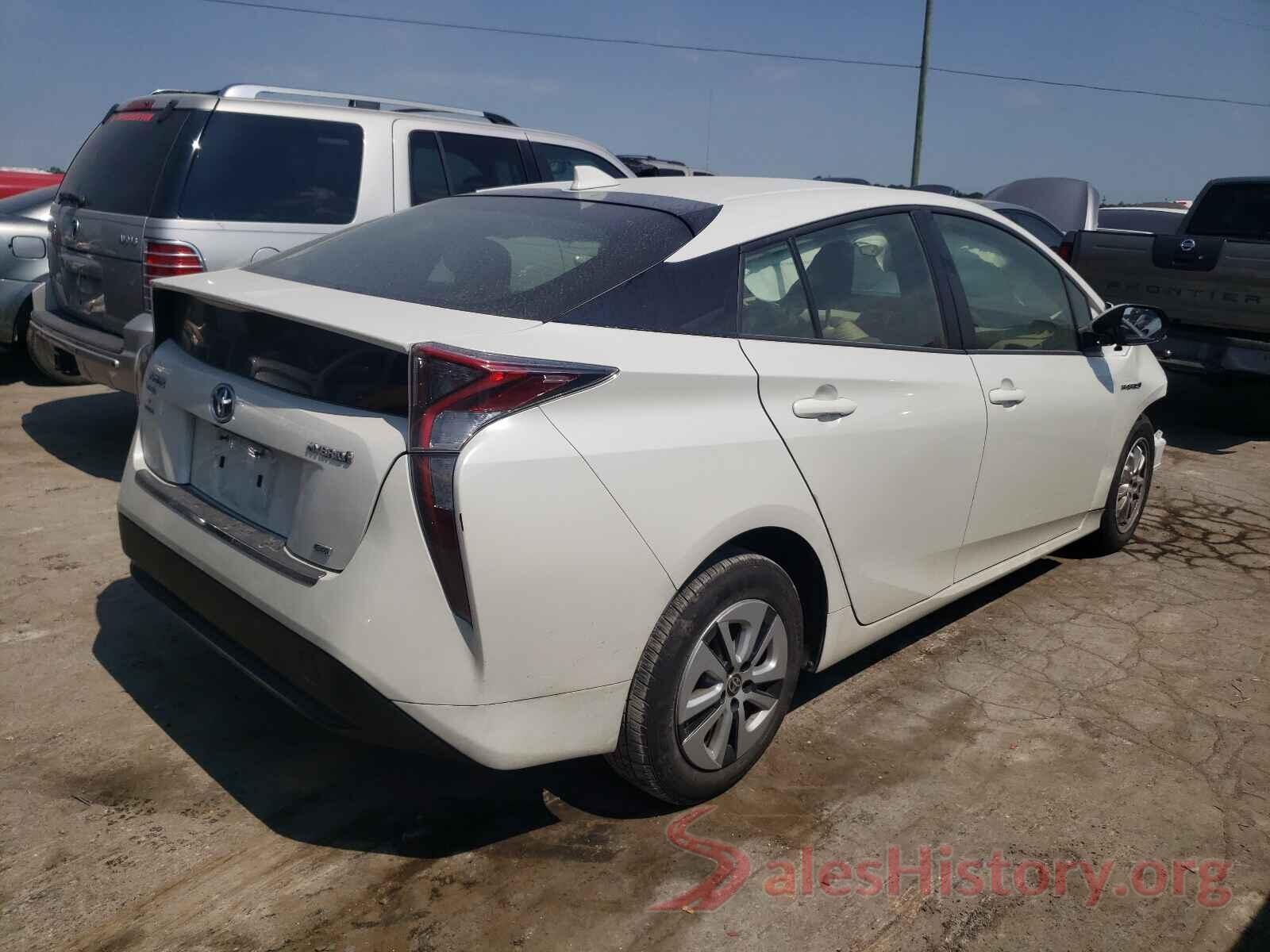 JTDKARFU6G3503139 2016 TOYOTA PRIUS