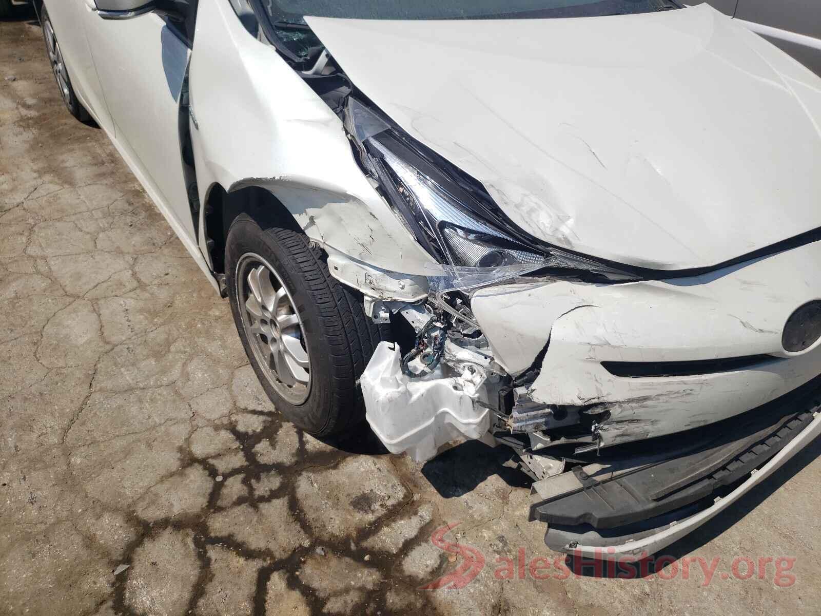 JTDKARFU6G3503139 2016 TOYOTA PRIUS