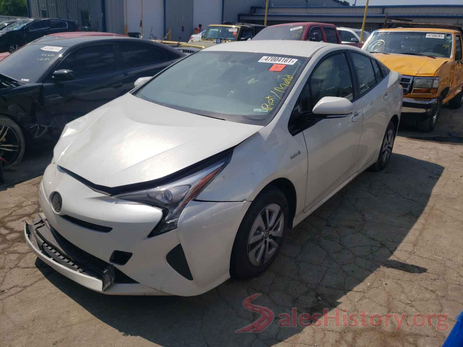 JTDKARFU6G3503139 2016 TOYOTA PRIUS