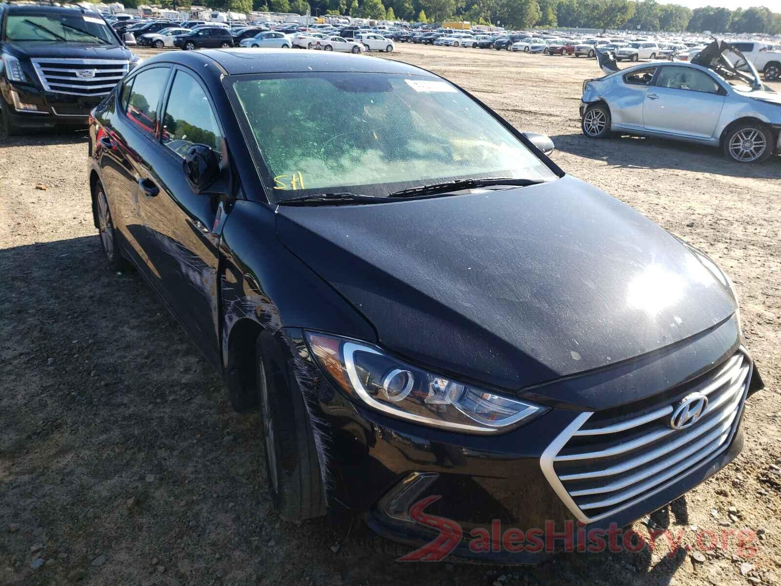 5NPD84LF3JH262004 2018 HYUNDAI ELANTRA