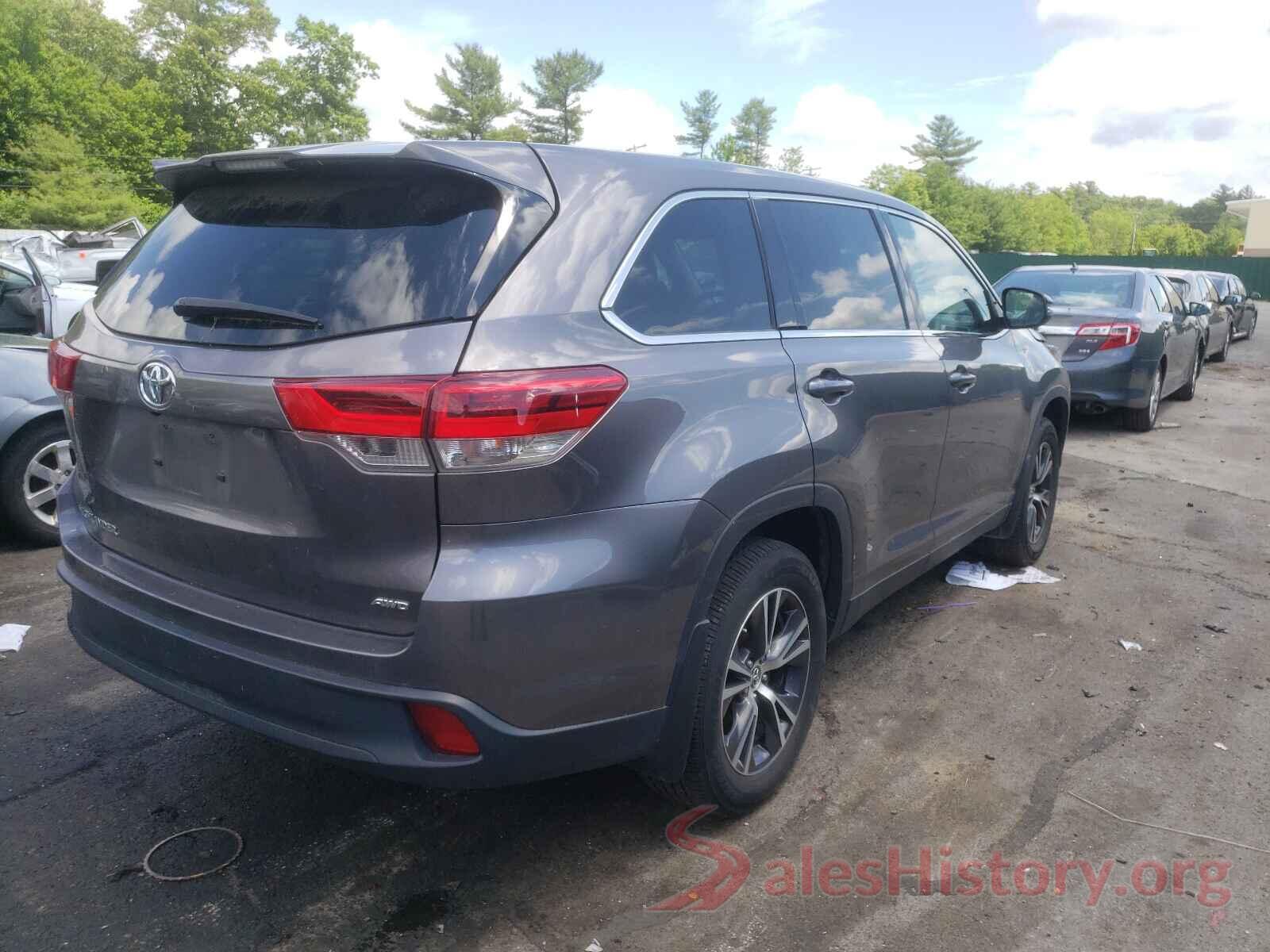 5TDBZRFH5KS960379 2019 TOYOTA HIGHLANDER